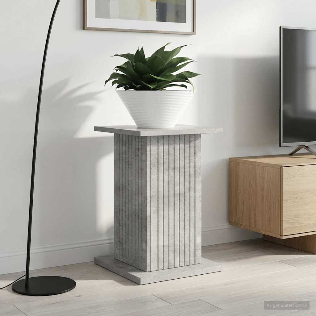 vidaXL Stojak na rośliny Betonowy szary 30,5 x 30 x 43 cm