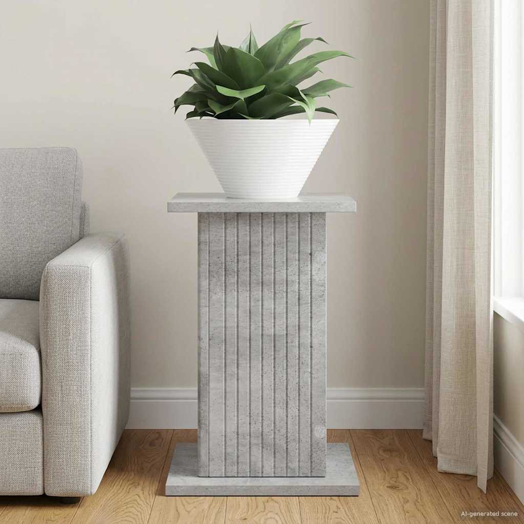 vidaXL Stojak na rośliny Betonowy szary 30,5 x 30 x 43 cm