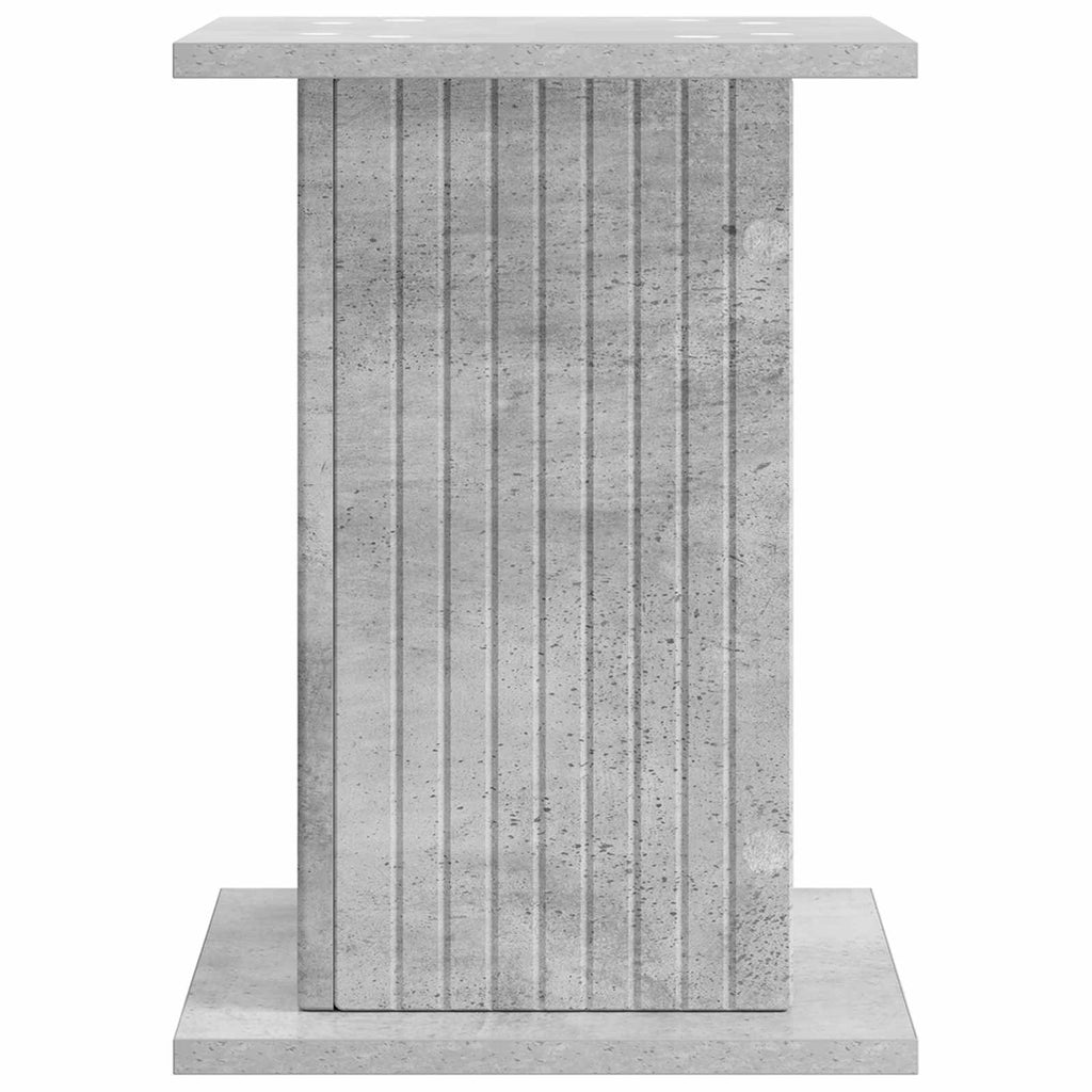 vidaXL Stojak na rośliny Betonowy szary 30,5 x 30 x 43 cm