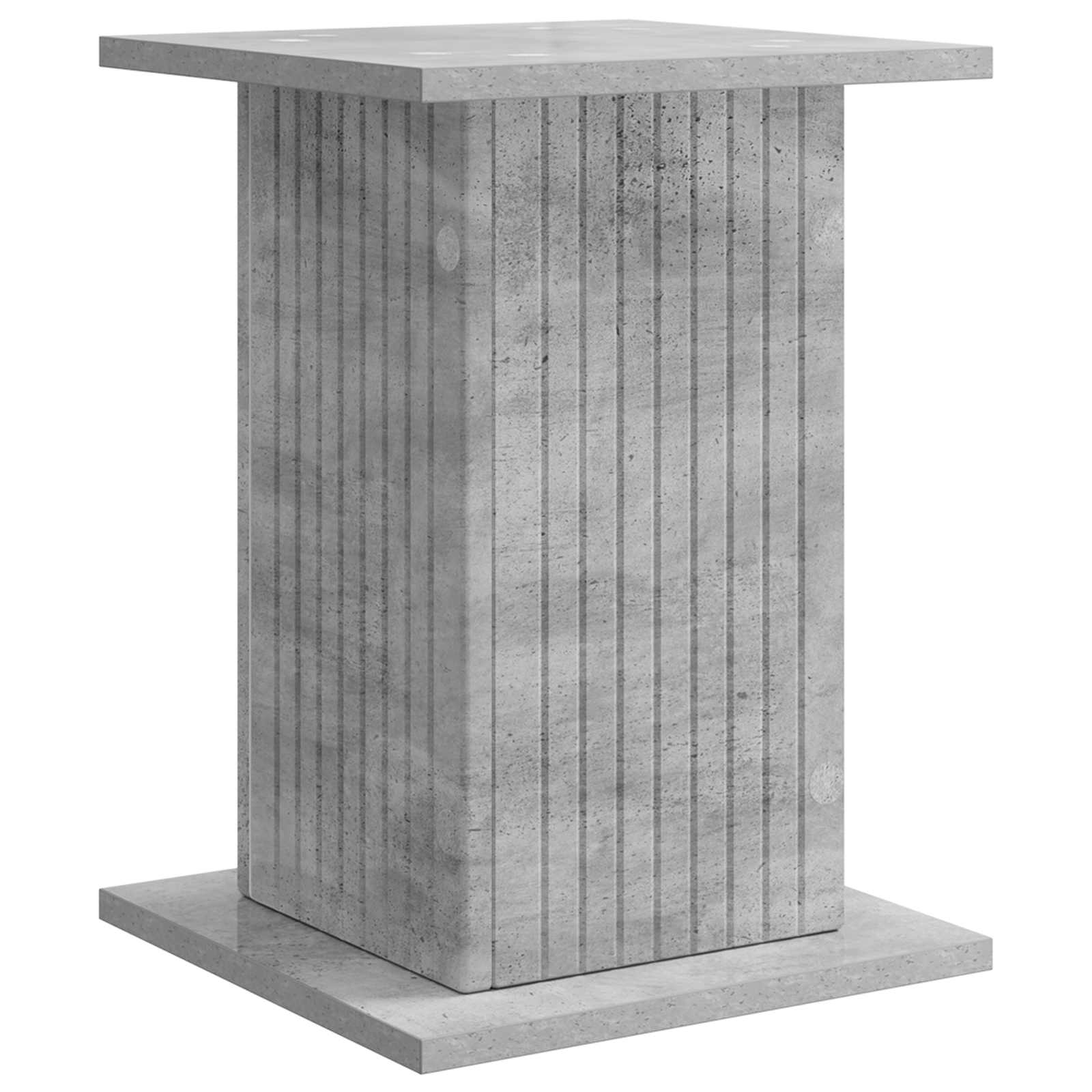 vidaXL Stojak na rośliny 2 pcs Betonowy szary 30,5 x 30 x 43 cm