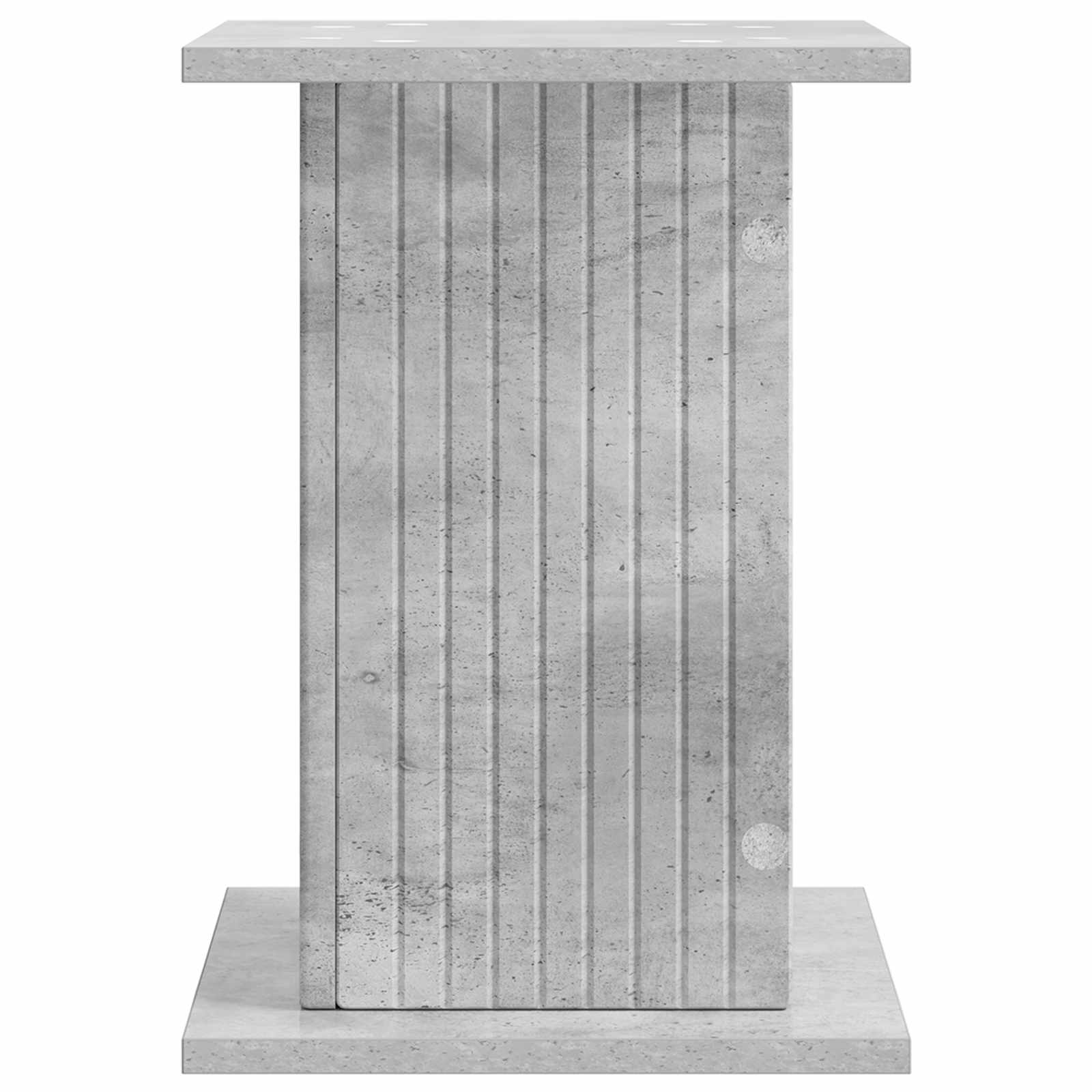 vidaXL Stojak na rośliny 2 pcs Betonowy szary 30,5 x 30 x 43 cm