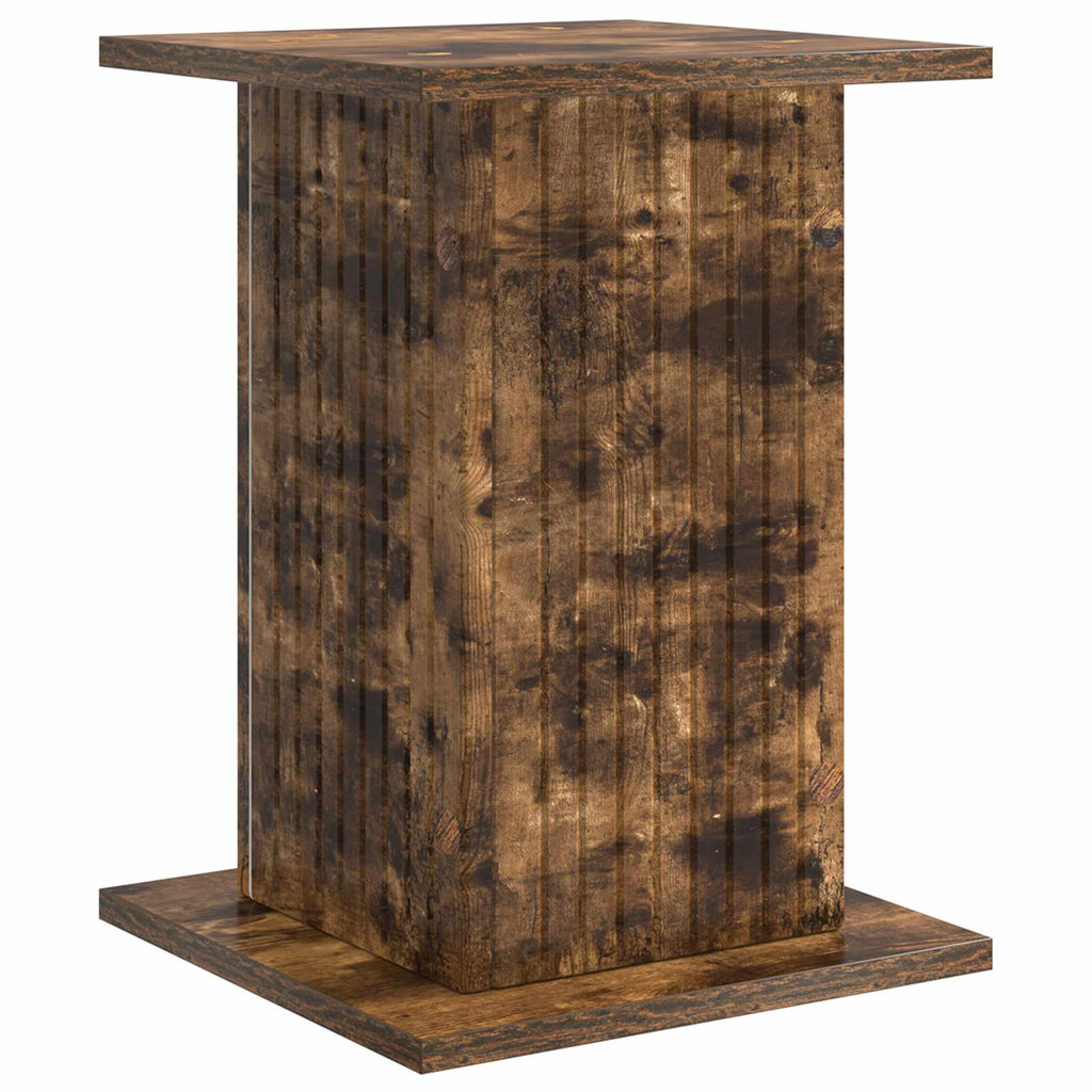 vidaXL Stojak na rośliny 2 pcs Dąb wędzony 30,5 x 30 x 43 cm