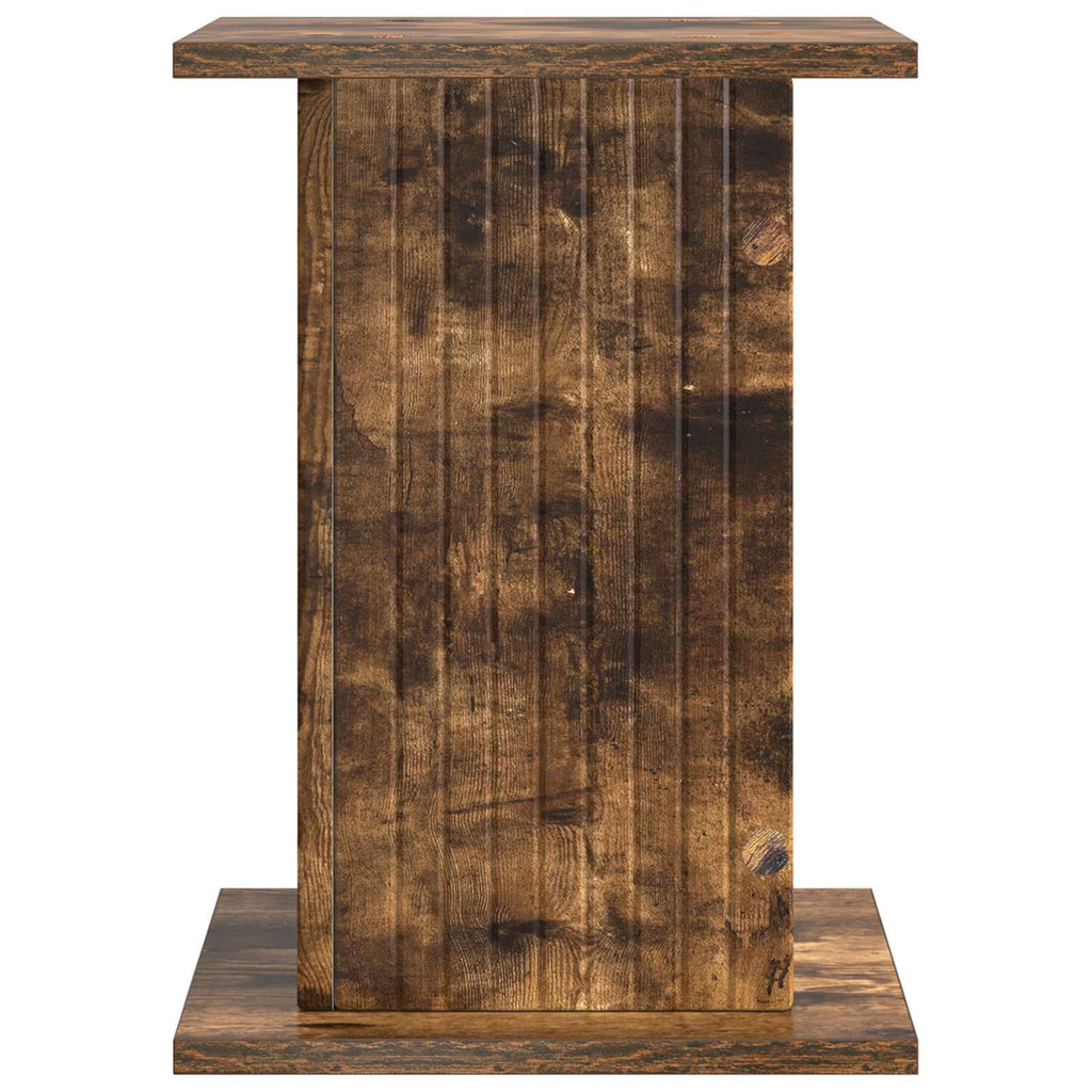 vidaXL Stojak na rośliny 2 pcs Dąb wędzony 30,5 x 30 x 43 cm