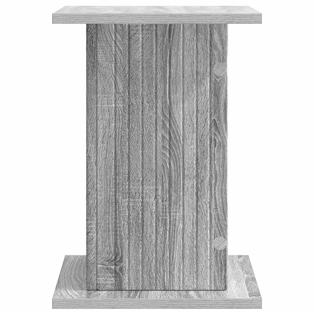 vidaXL Stojak na rośliny 2 pcs Szary Sonoma 30,5 x 30 x 43 cm
