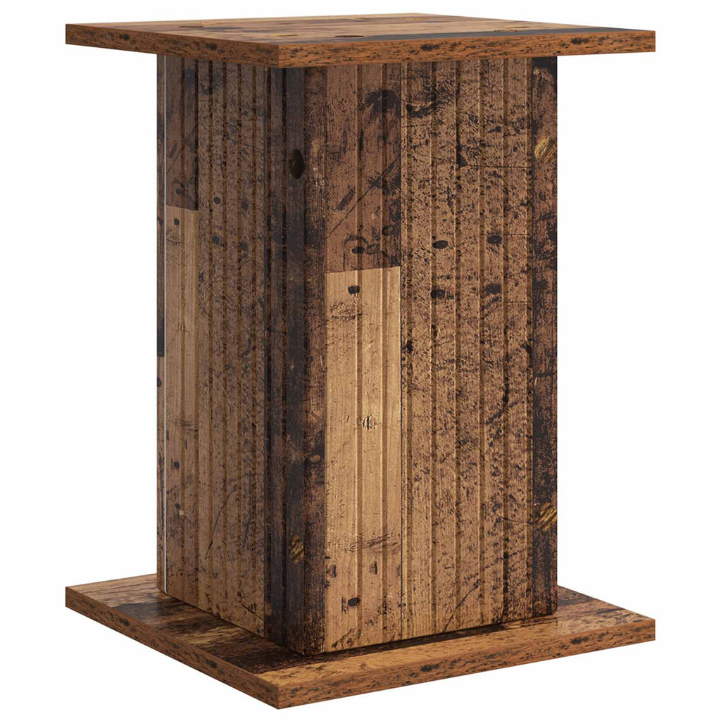 vidaXL Stojak na rośliny Stare drewno 30,5 x 30 x 43 cm