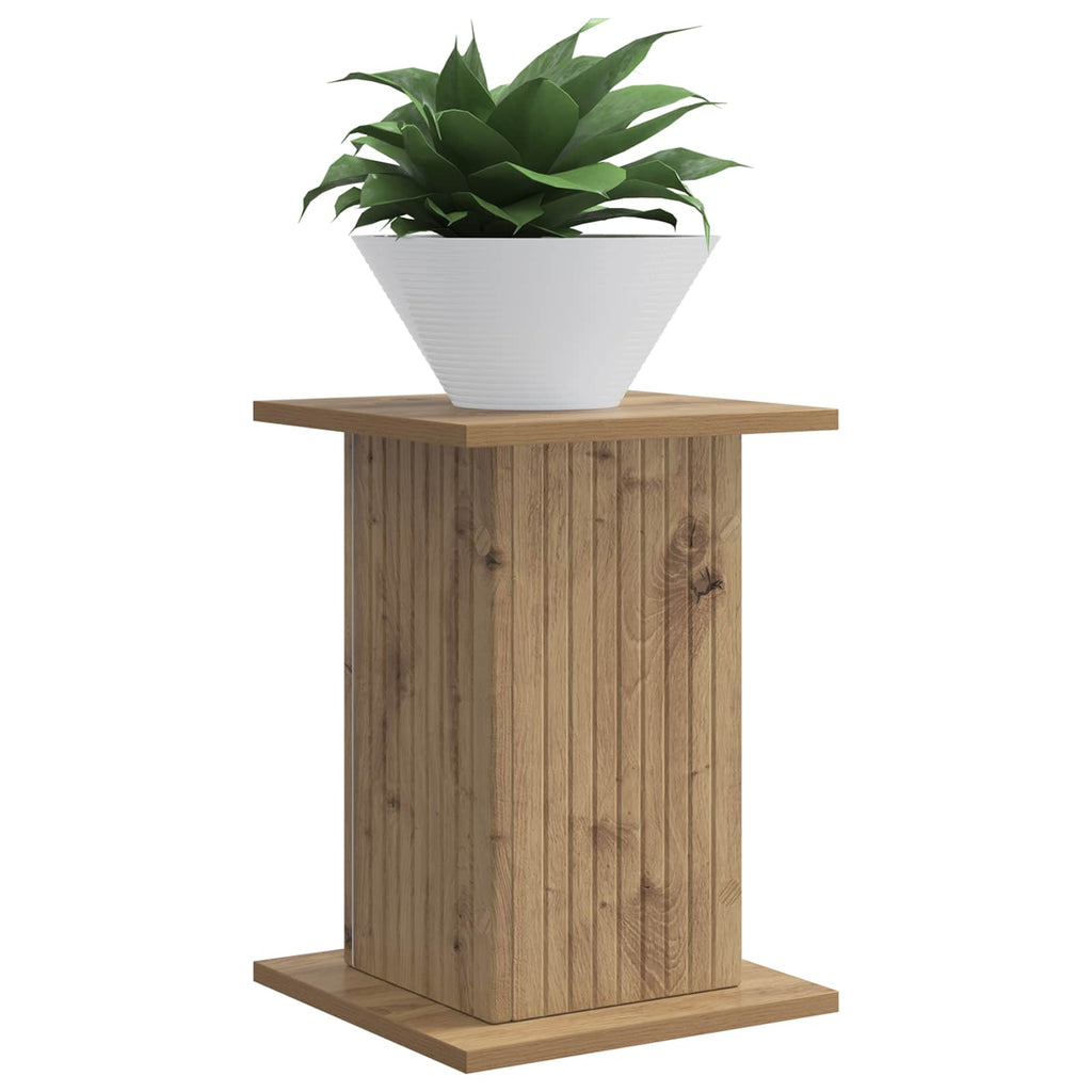 vidaXL Stojak na rośliny 2 pcs Dąb artisan 30,5 x 30 x 43 cm