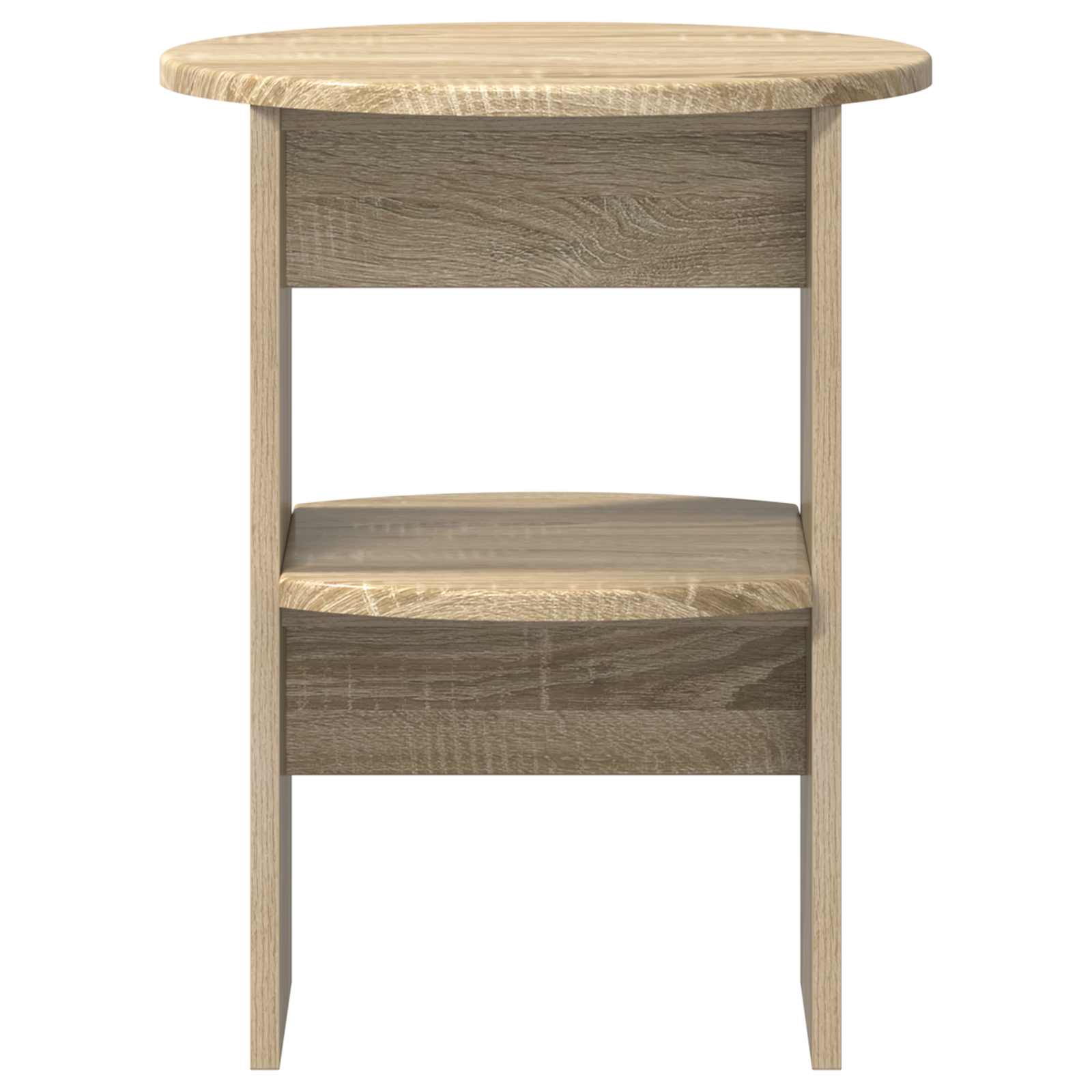 vidaXL Szafka boczna 2 pcs Dąb Sonoma Ø40 x 50 cm Drewno inżynieryjne