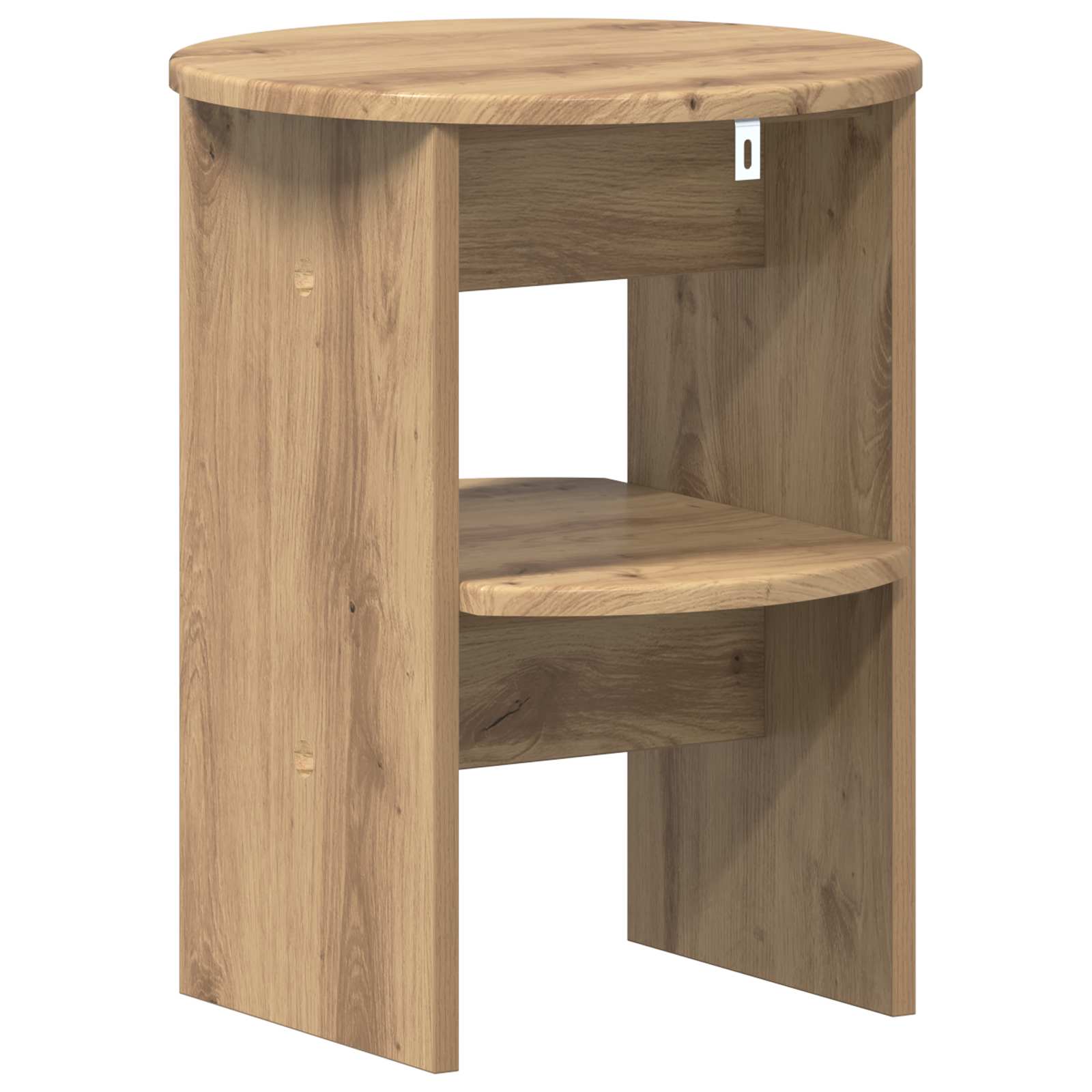vidaXL Szafka boczna Dąb Rzemieślniczy Ø40 x 50 cm Drewno inżynieryjne