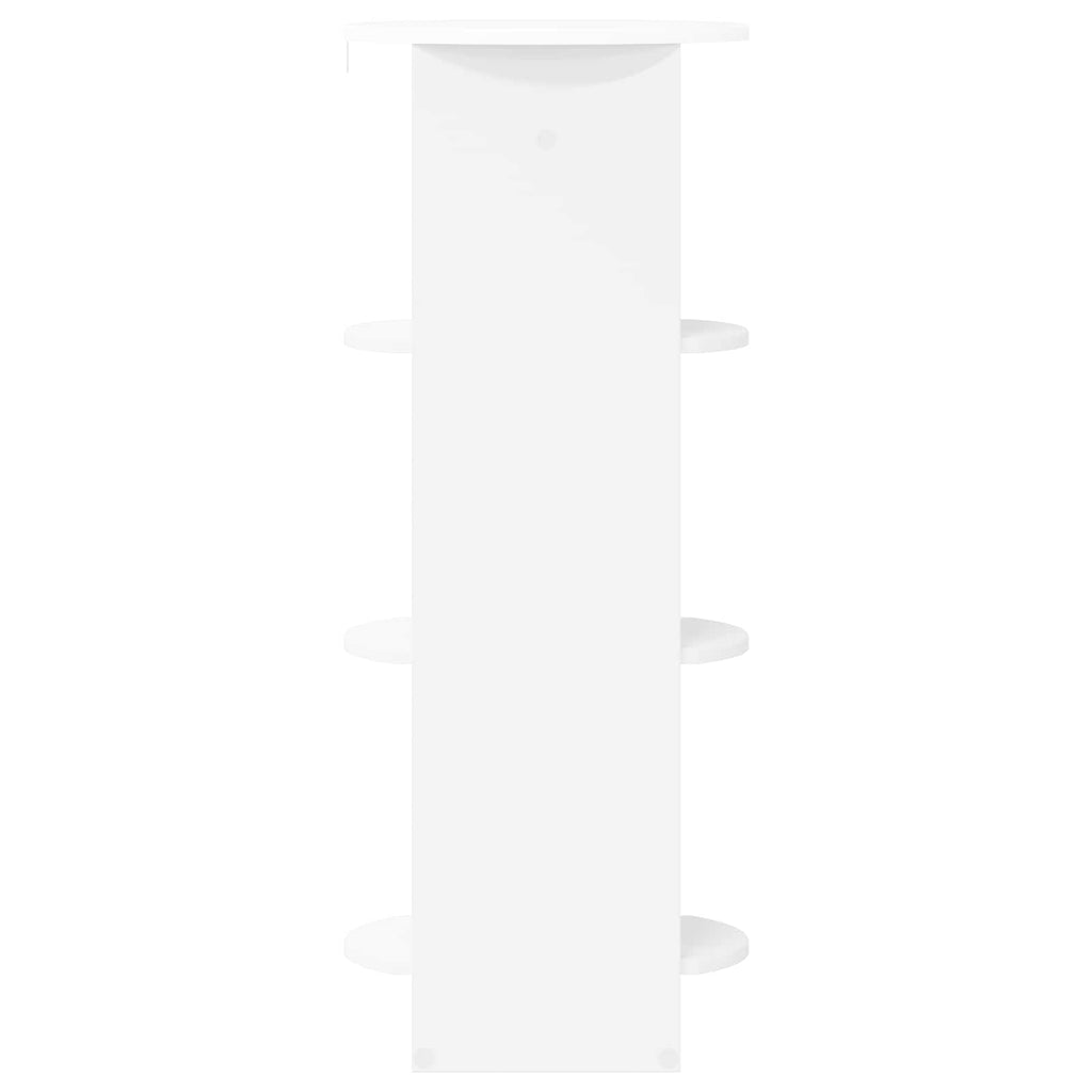 vidaXL Szafka boczna Biały 40 x 40 x 100 cm Drewno inżynieryjne