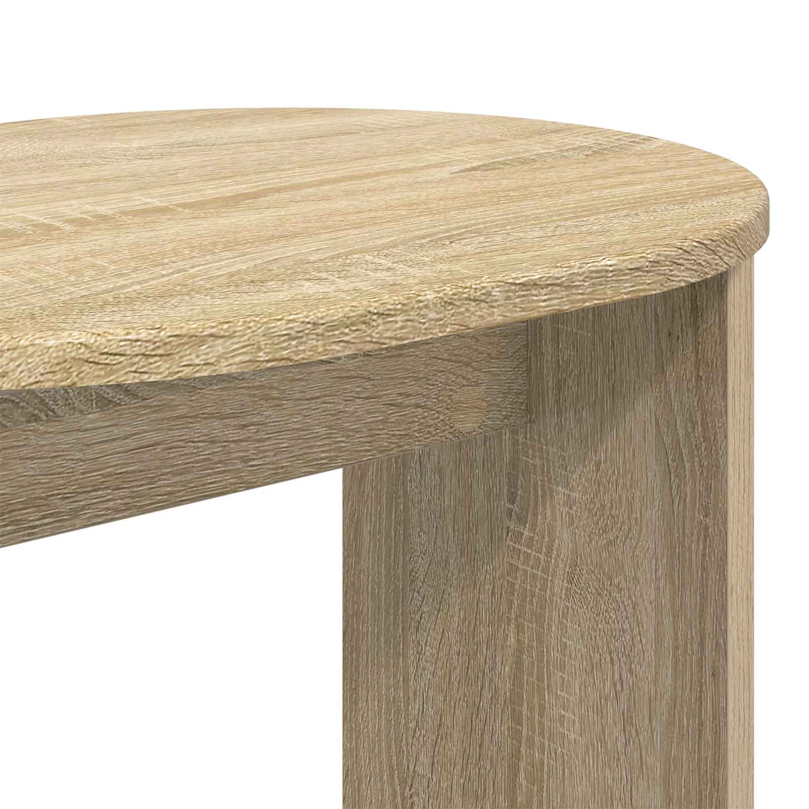 vidaXL Stolik boczny dąb Sonoma 50 x 39,5 x 55 cm Drewno inżynieryjne