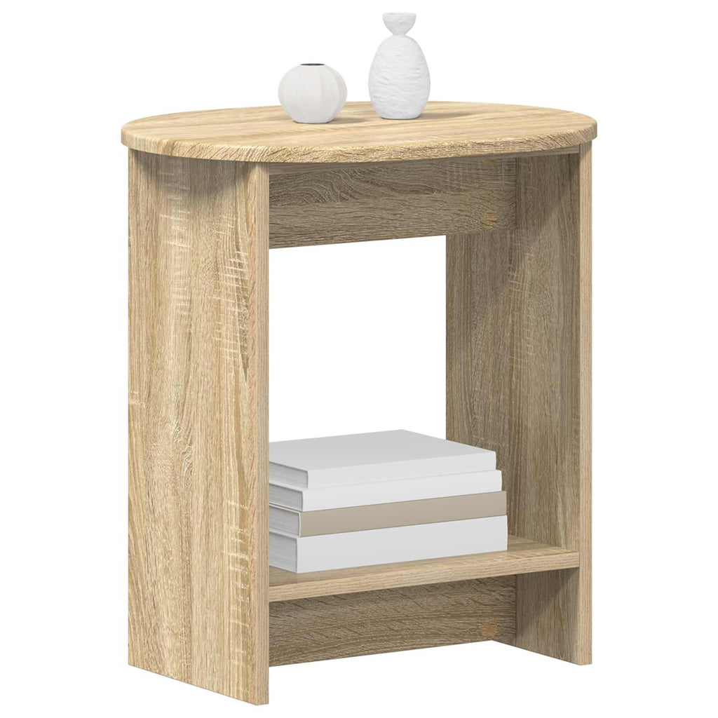 vidaXL Stolik boczny dąb Sonoma 50 x 39,5 x 55 cm Drewno inżynieryjne