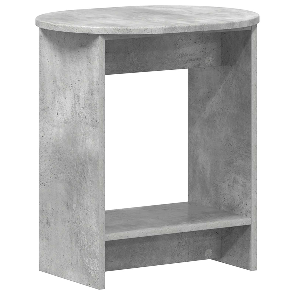 vidaXL Stolik boczny Betonowy szary 50 x 39,5 x 55 cm