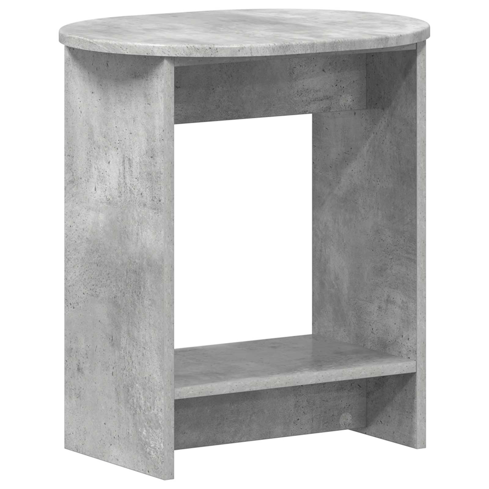 vidaXL Stolik boczny Betonowy szary 50 x 39,5 x 55 cm