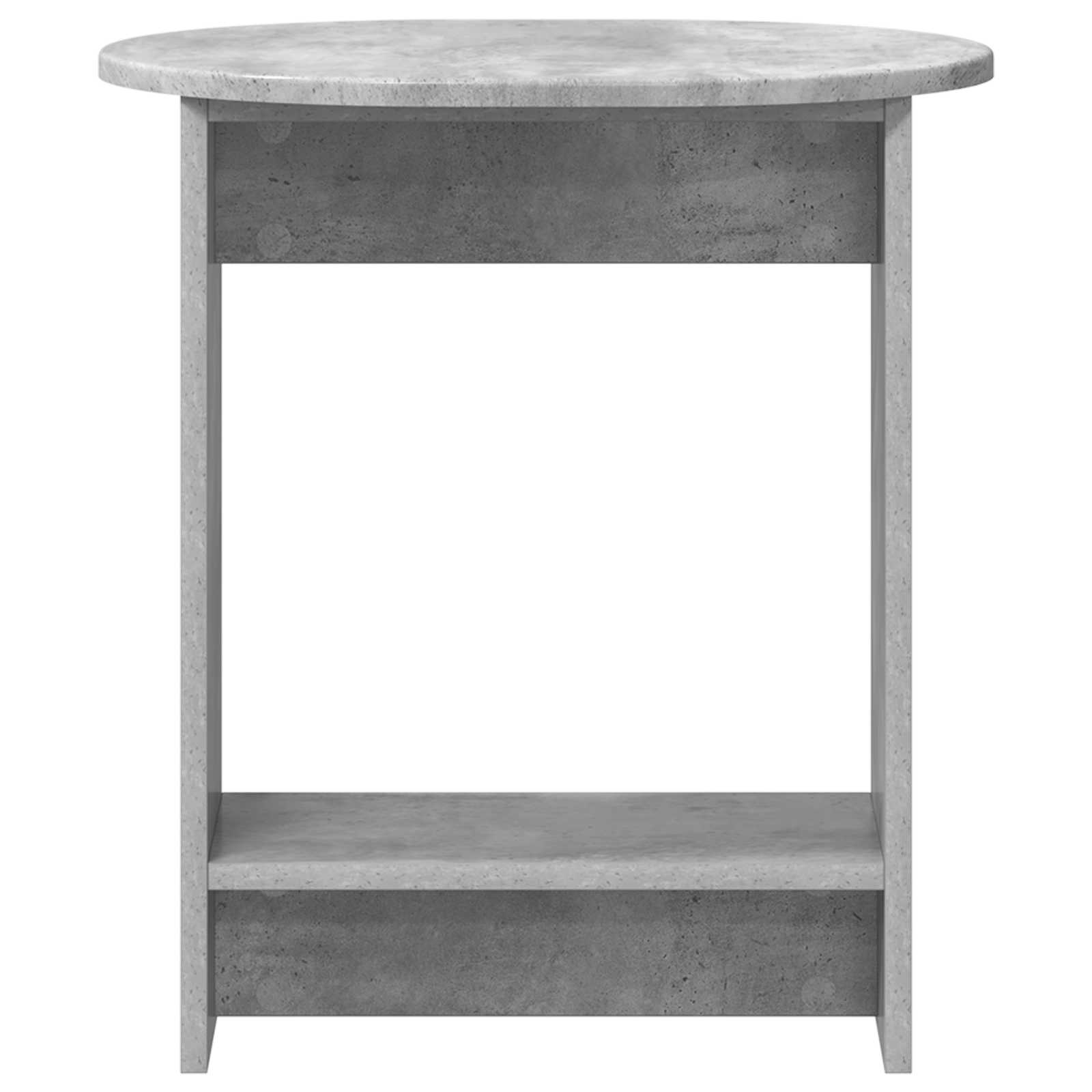 vidaXL Stolik boczny Betonowy szary 50 x 39,5 x 55 cm