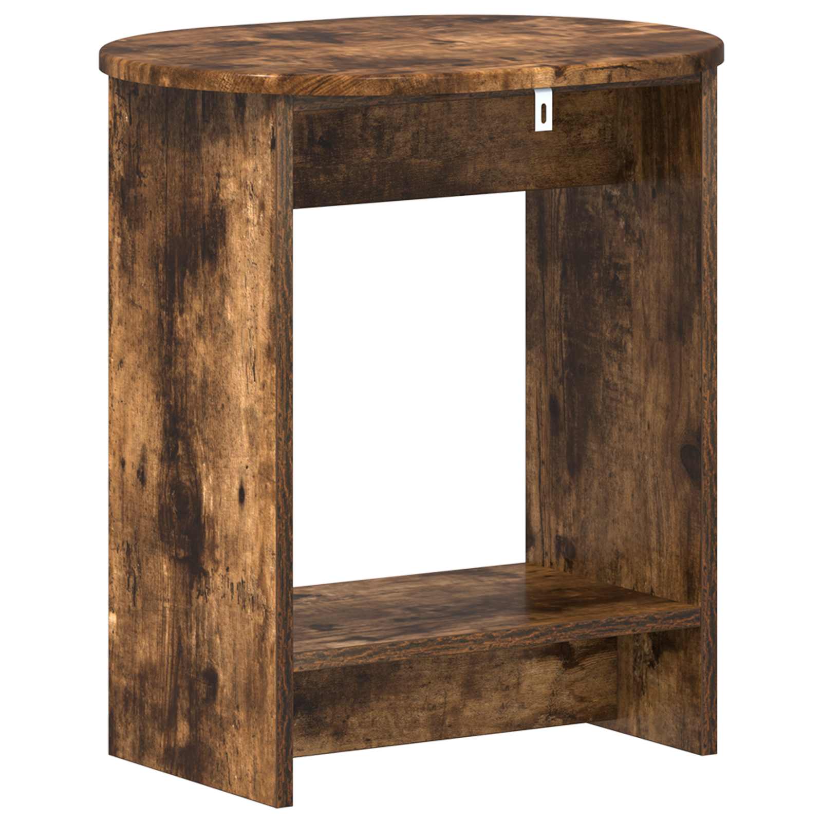 vidaXL Stolik boczny Dąb wędzony 50 x 39,5 x 55 cm Drewno inżynieryjne