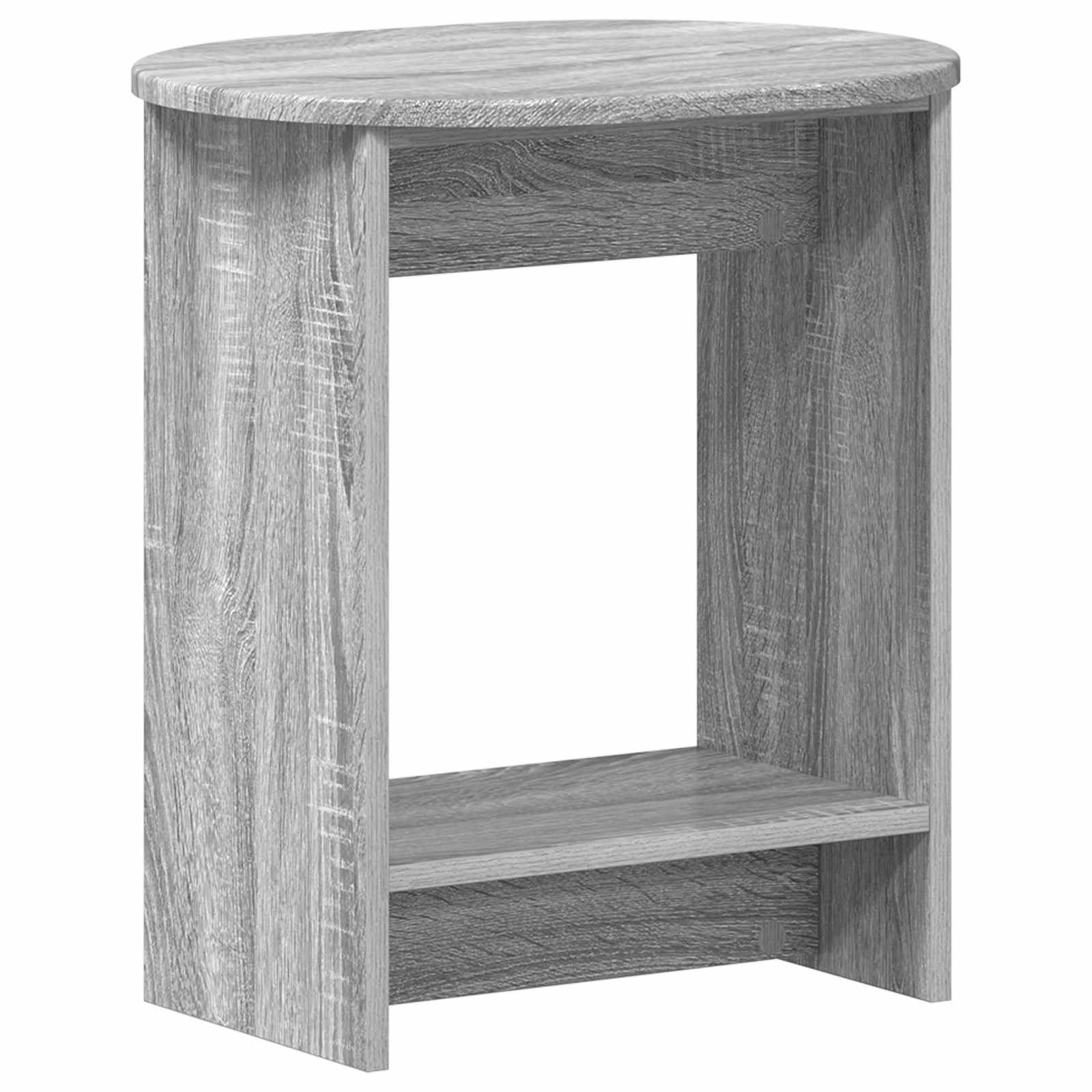 vidaXL Stolik boczny Szary Sonoma 50 x 39,5 x 55 cm