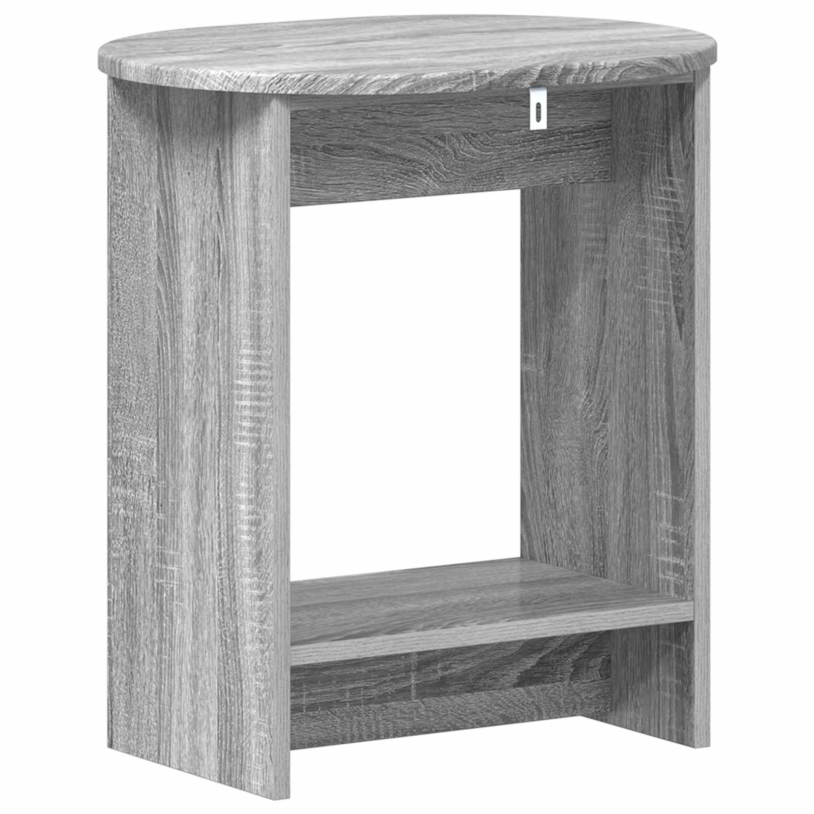 vidaXL Stolik boczny Szary Sonoma 50 x 39,5 x 55 cm