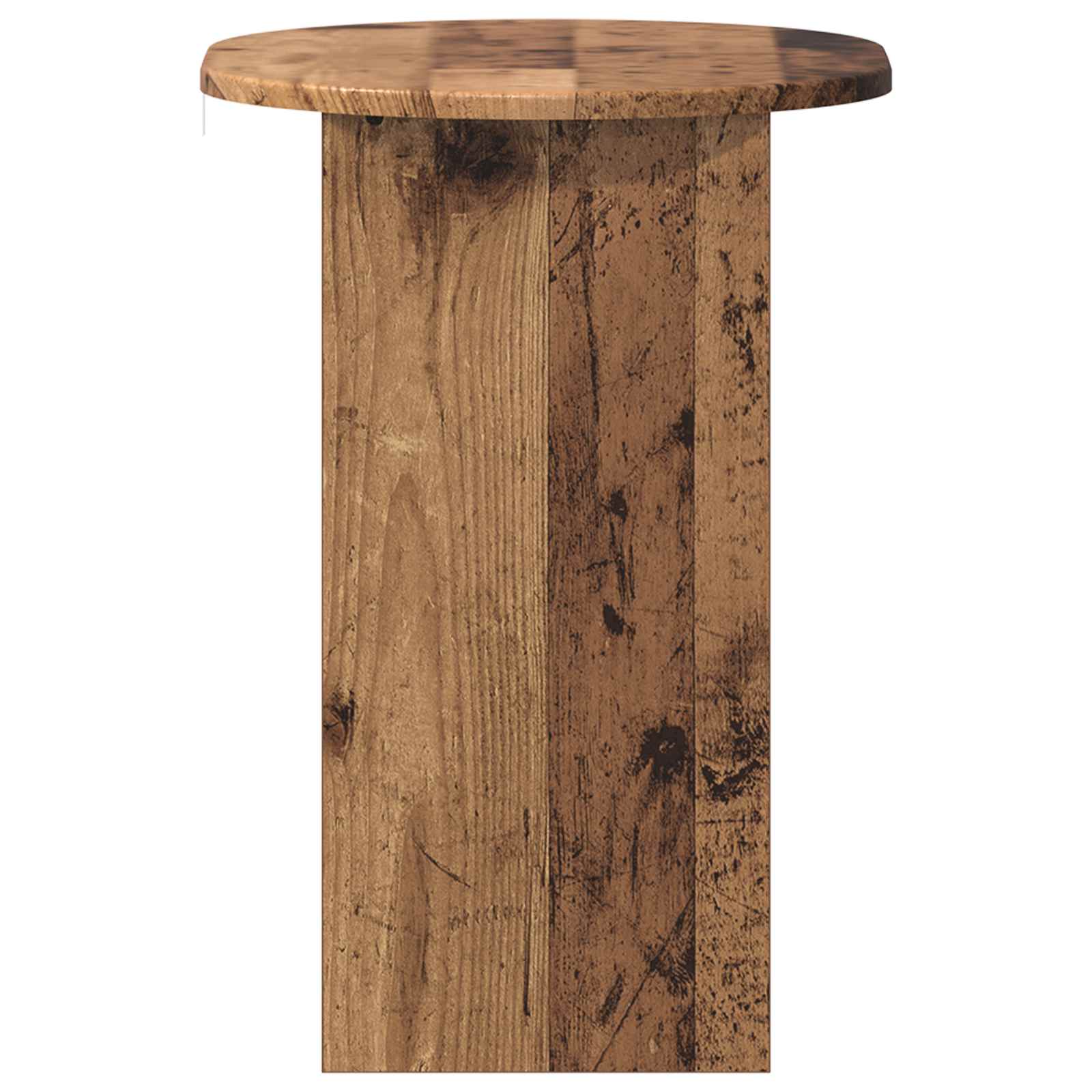 vidaXL Stolik boczny Stare drewno 50 x 39,5 x 55 cm
