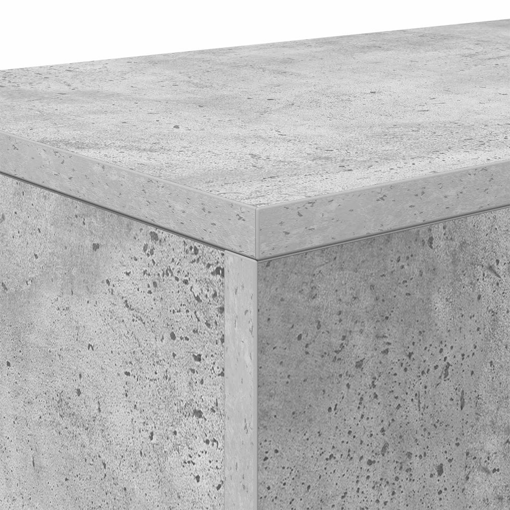 vidaXL Betonowy Szary 82 x 29 x 74 cm