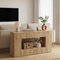 vidaXL Konsola Paski Dąb Sonoma 101 x 29 x 74 cm Drewno inżynieryjne