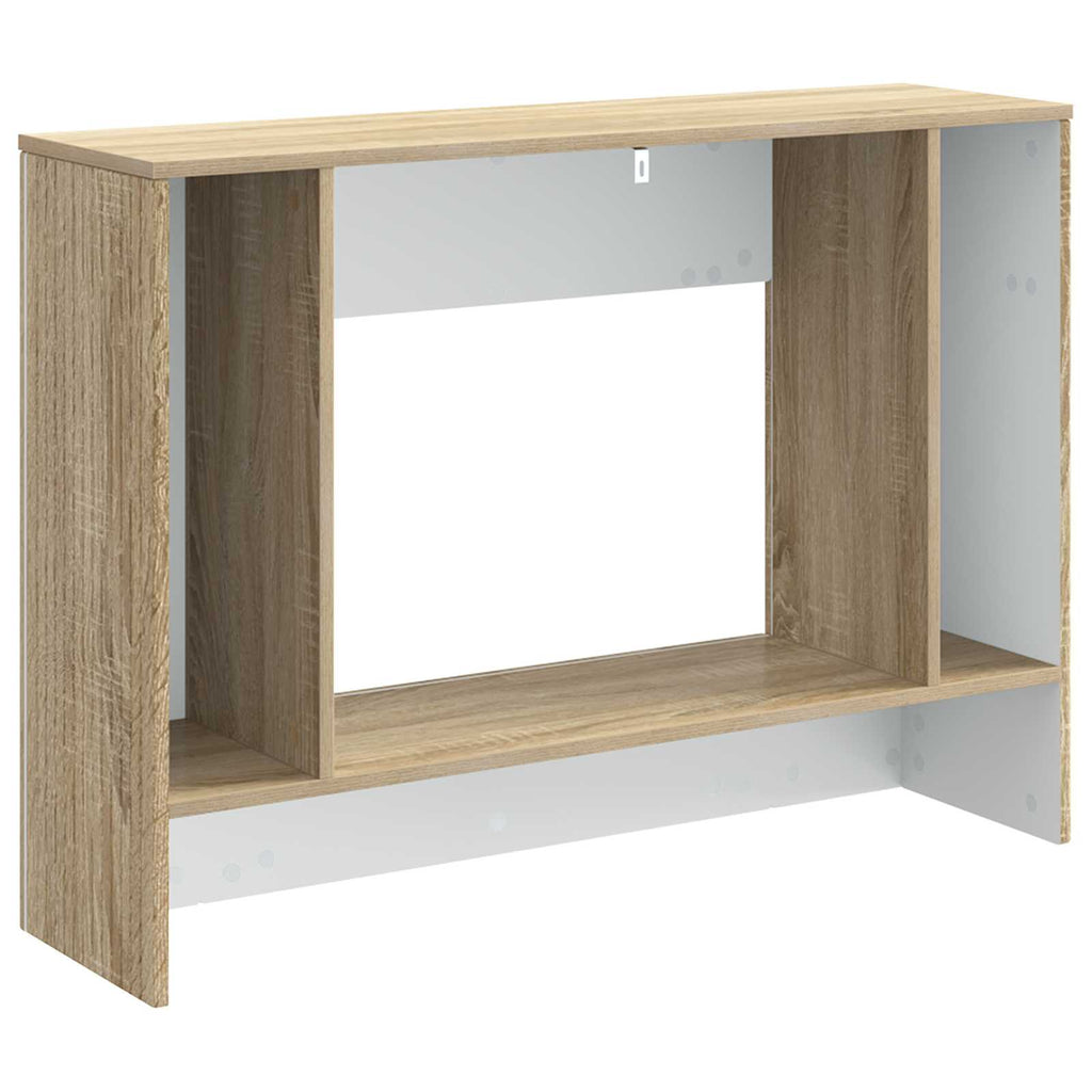 vidaXL Konsola Paski Dąb Sonoma 101 x 29 x 74 cm Drewno inżynieryjne