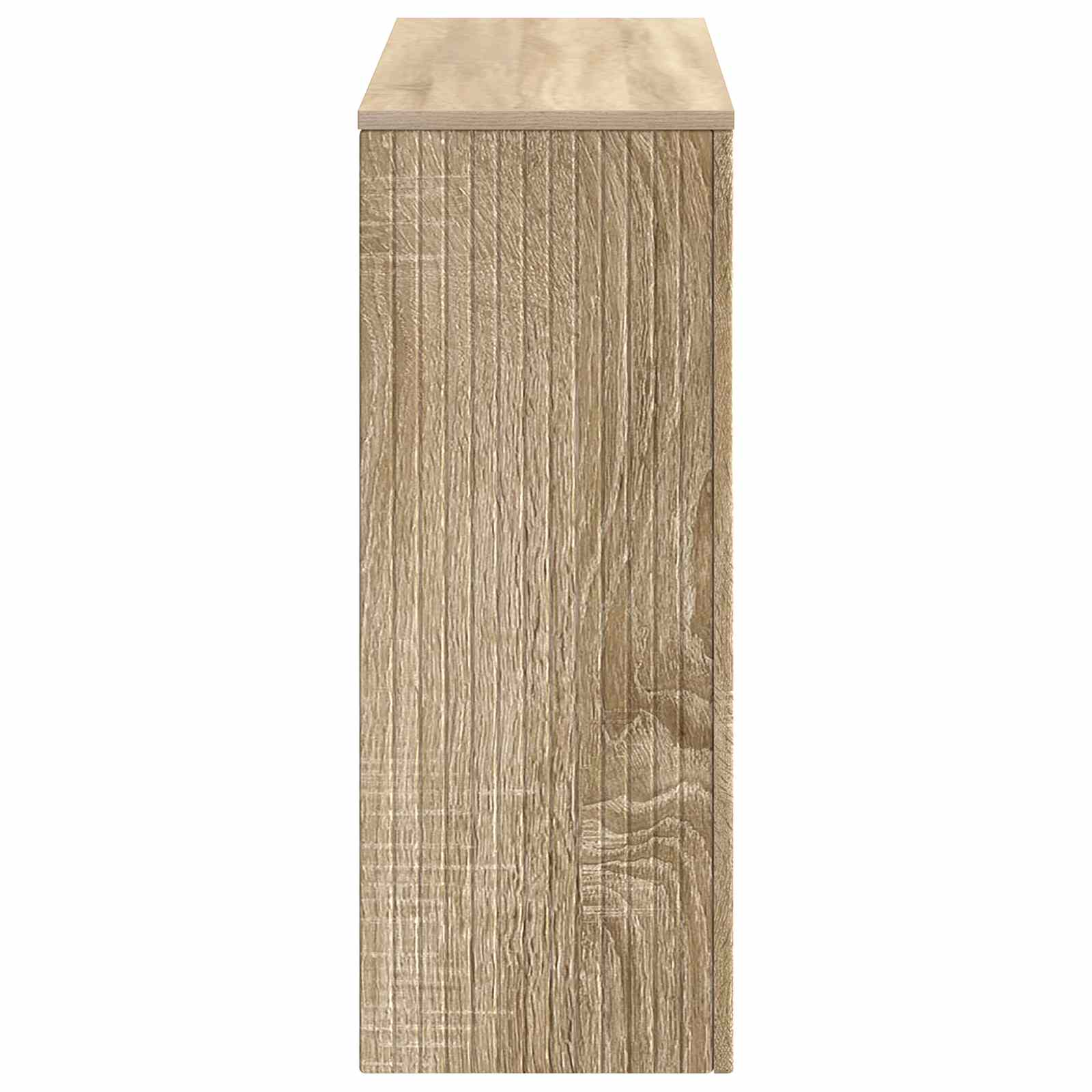vidaXL Konsola Paski Dąb Sonoma 101 x 29 x 74 cm Drewno inżynieryjne