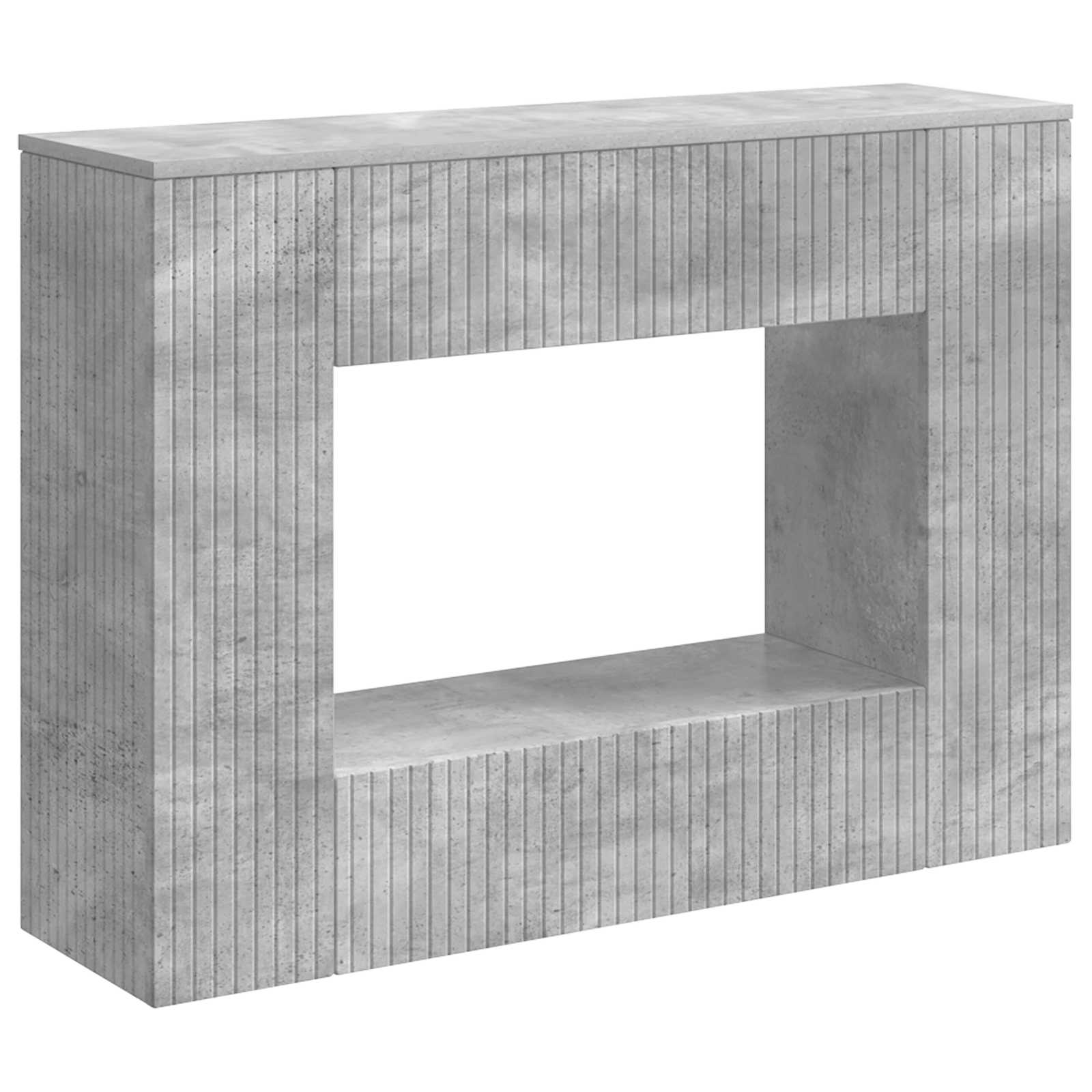 vidaXL Konsola Betonowy Szary 101 x 29 x 74 cm Drewno inżynieryjne