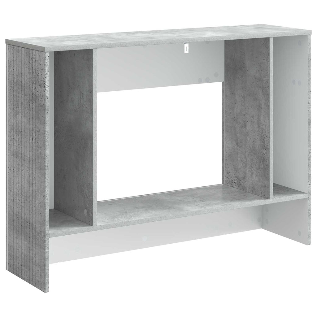 vidaXL Konsola Betonowy Szary 101 x 29 x 74 cm Drewno inżynieryjne