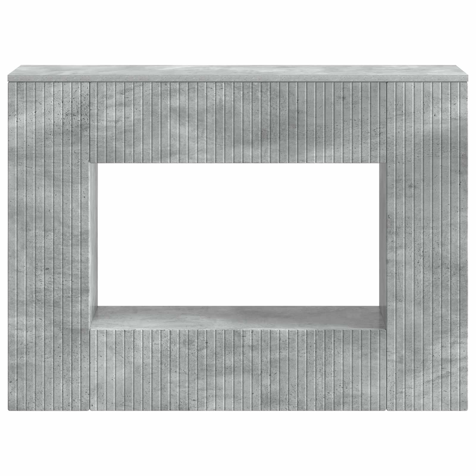vidaXL Konsola Betonowy Szary 101 x 29 x 74 cm Drewno inżynieryjne