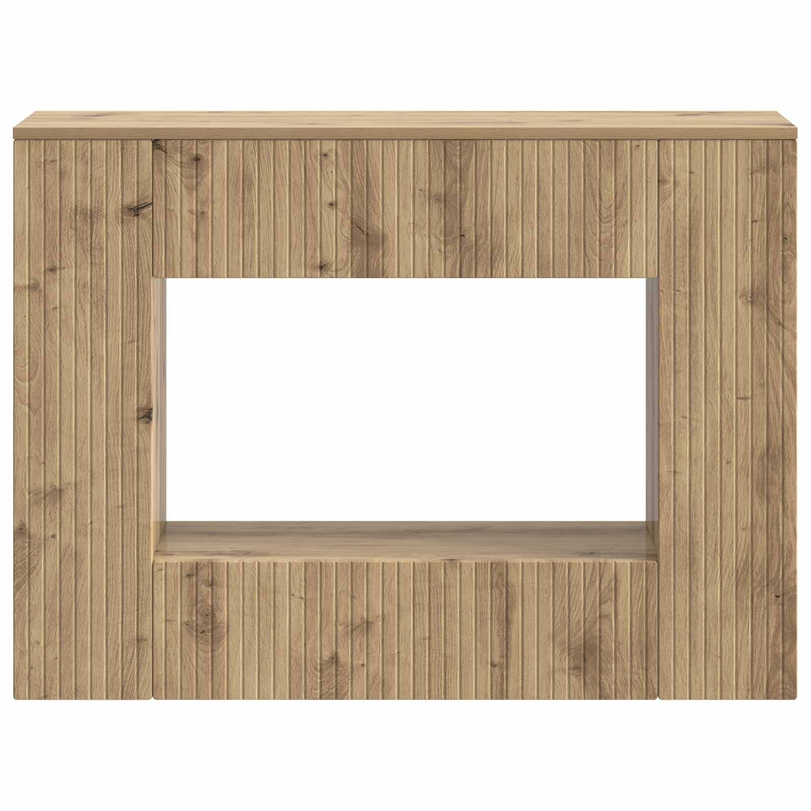 vidaXL Konsola Dąb Rzemieślniczy 101 x 29 x 74 cm Drewno inżynieryjne