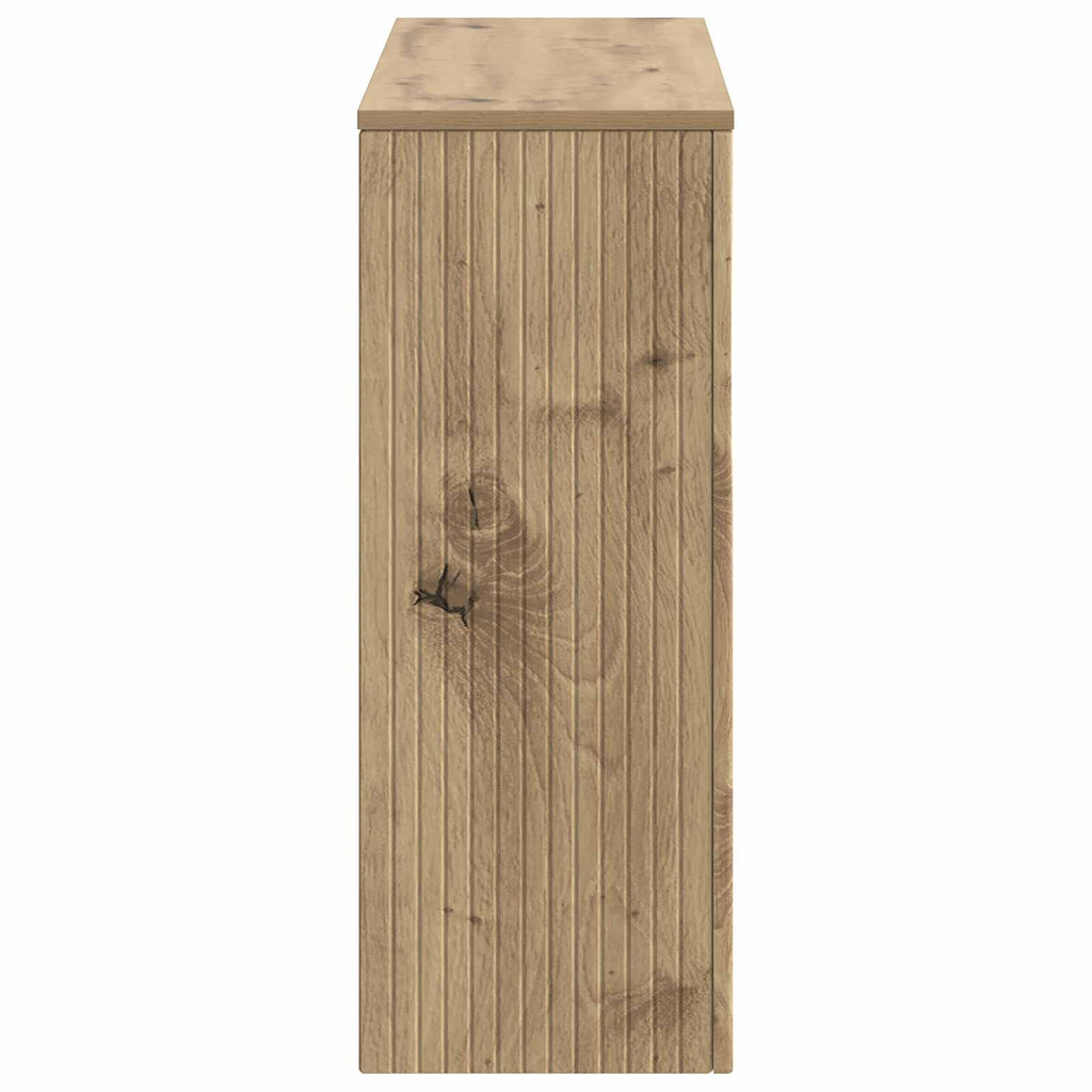 vidaXL Konsola Dąb Rzemieślniczy 101 x 29 x 74 cm Drewno inżynieryjne