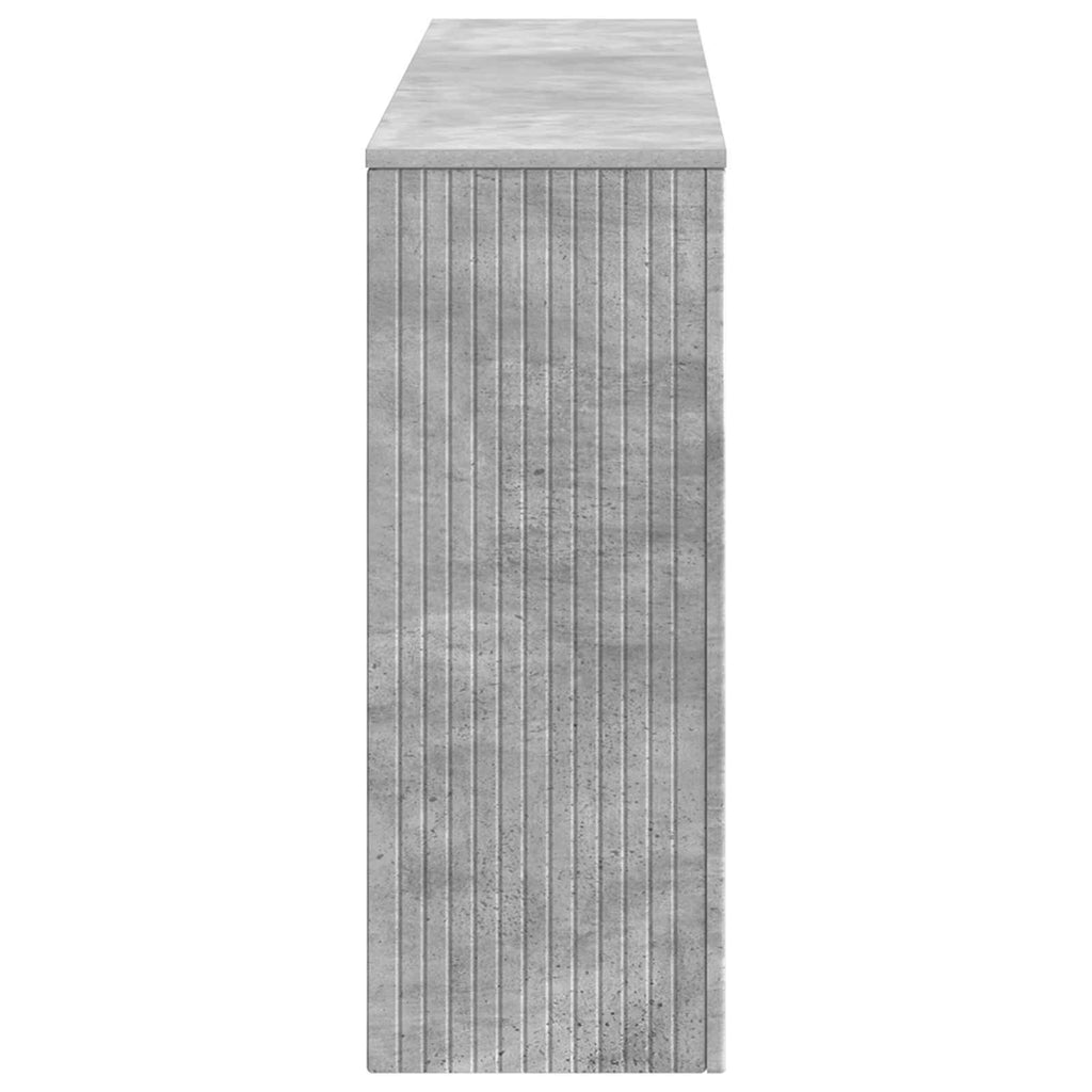 vidaXL Konsola Betonowy Szary 155 x 29 x 74 cm Drewno inżynieryjne