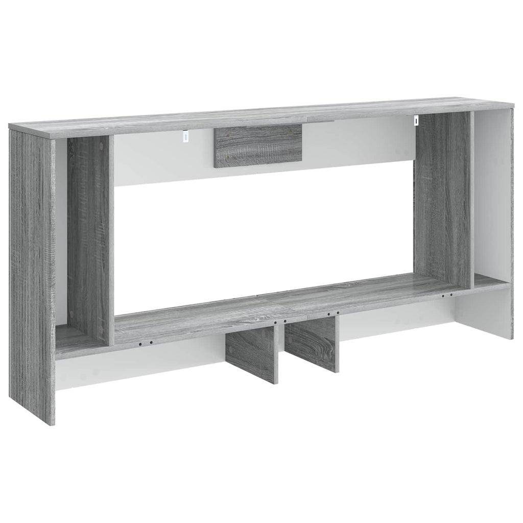 vidaXL Konsola Szary Sonoma 155 x 29 x 74 cm Drewno inżynieryjne