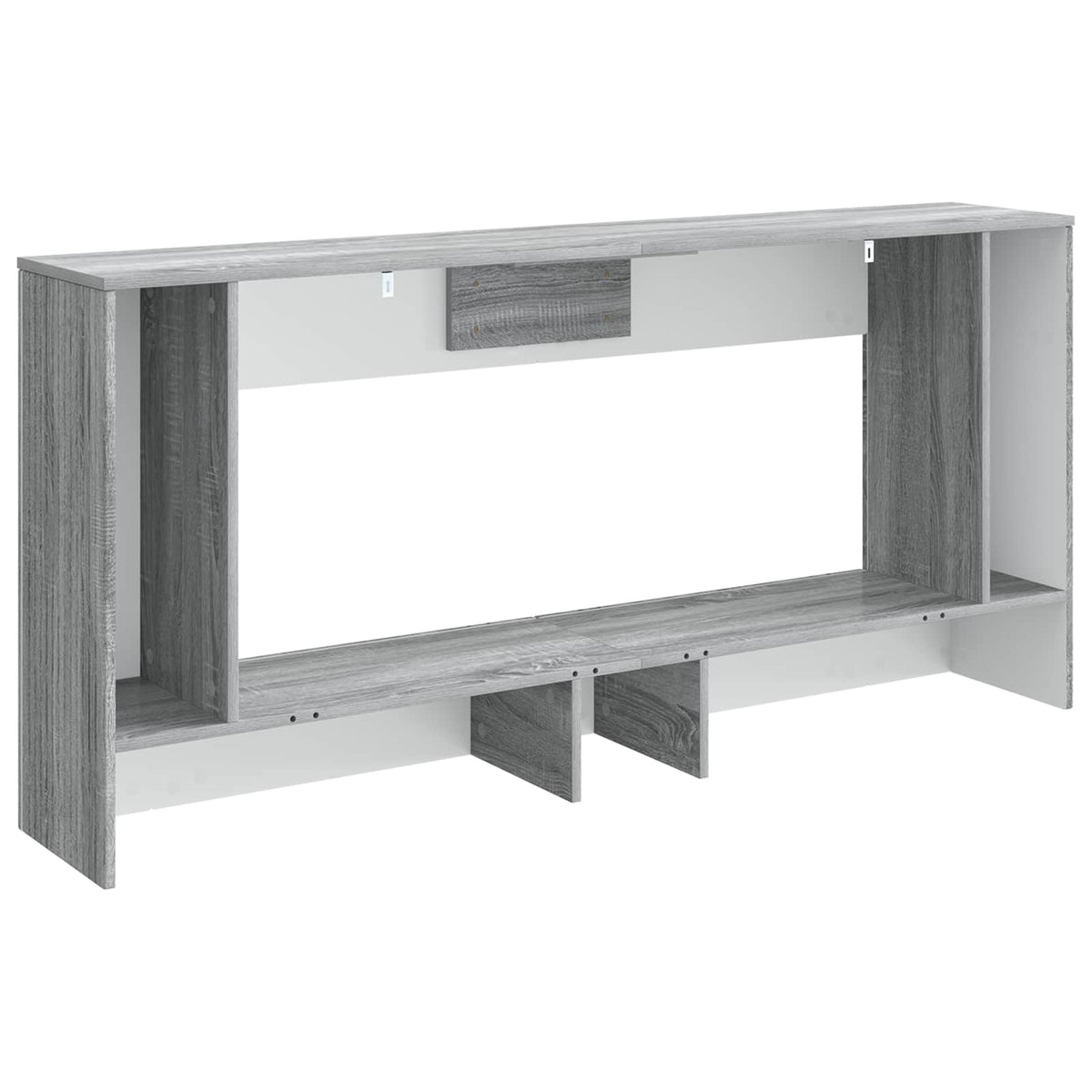 vidaXL Konsola Szary Sonoma 155 x 29 x 74 cm Drewno inżynieryjne