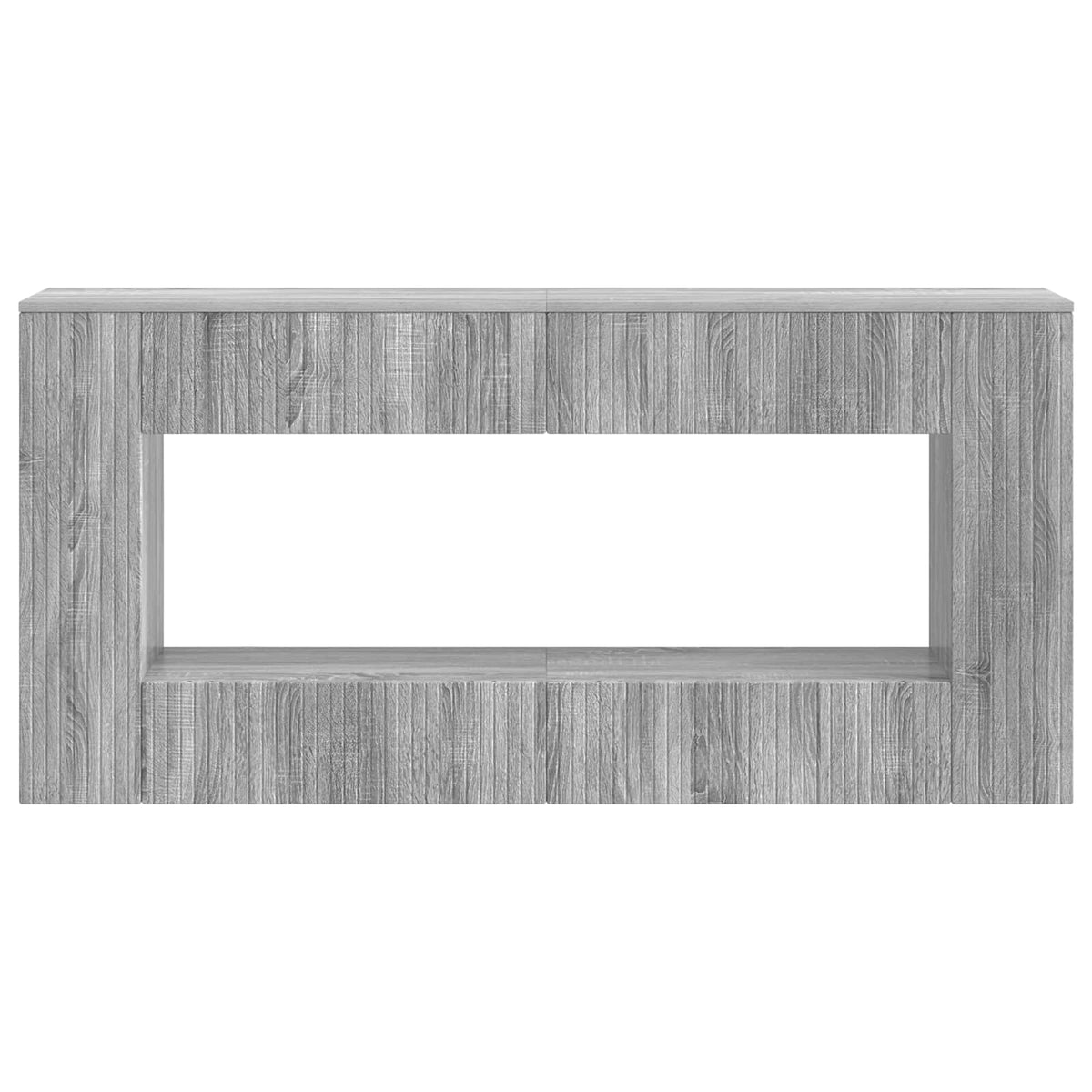 vidaXL Konsola Szary Sonoma 155 x 29 x 74 cm Drewno inżynieryjne