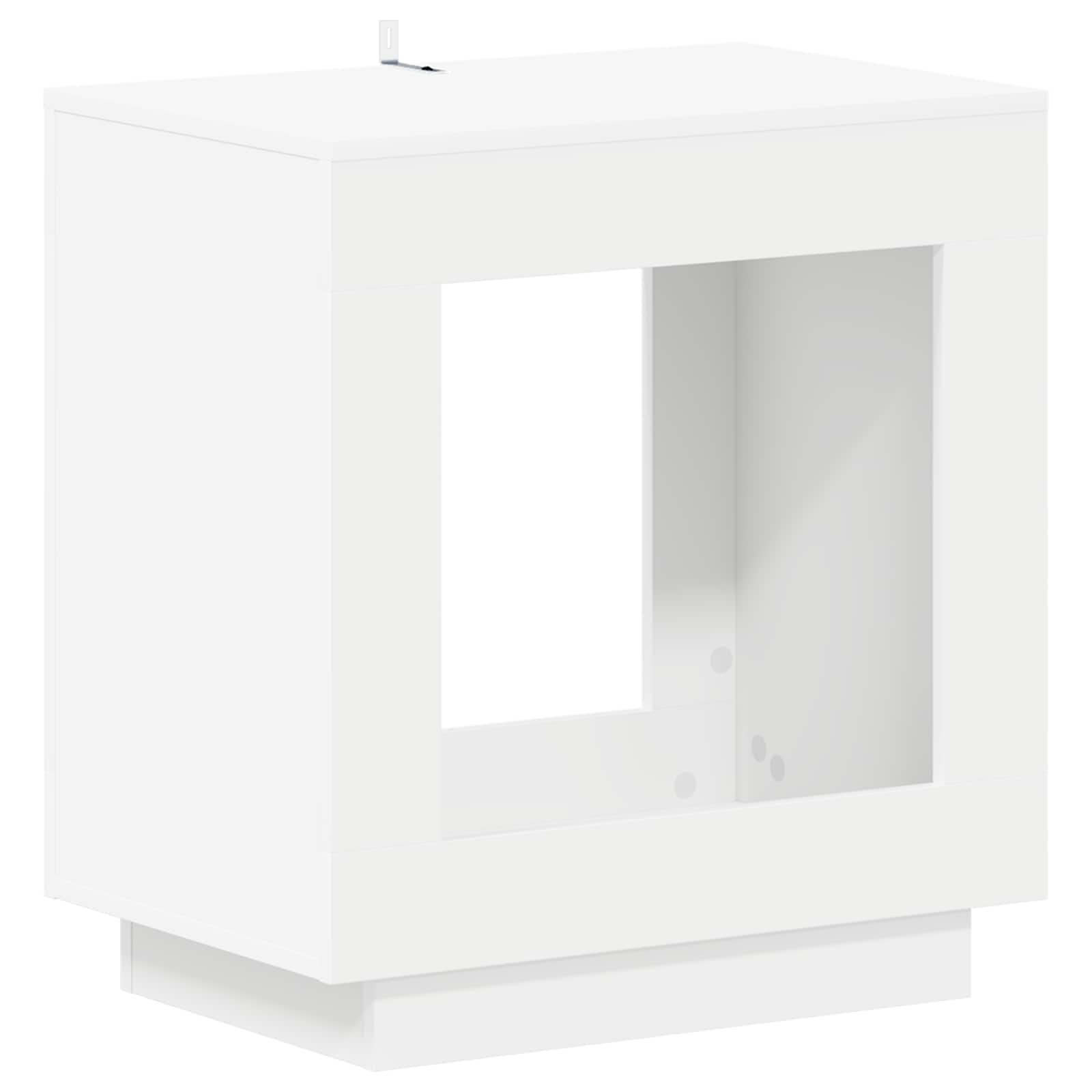 vidaXL Stolik boczny Biały 60 x 40 x 65 cm Drewno inżynieryjne