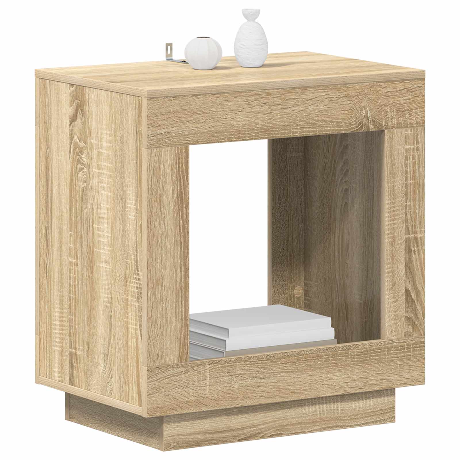 vidaXL Stolik boczny dąb Sonoma 60 x 40 x 65 cm Drewno inżynieryjne