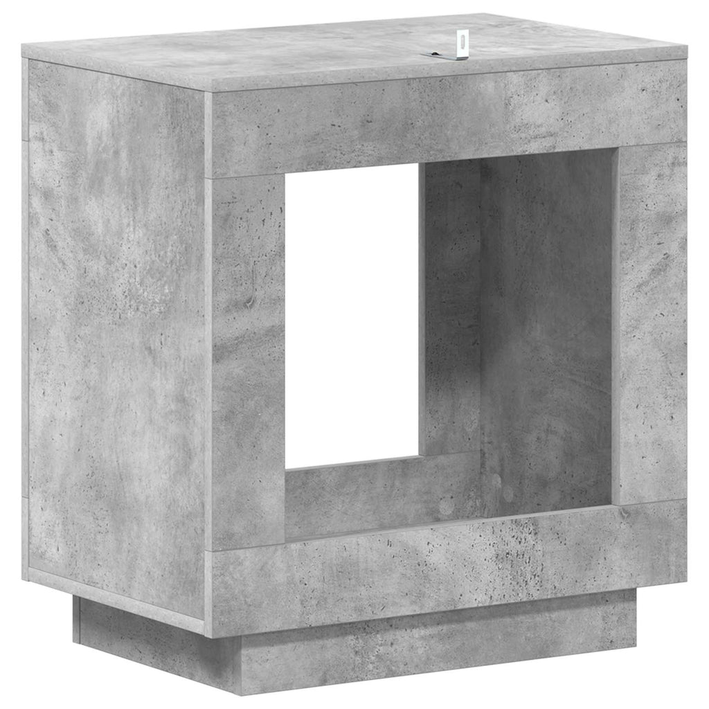 vidaXL Stolik boczny Betonowy szary 60 x 40 x 65 cm