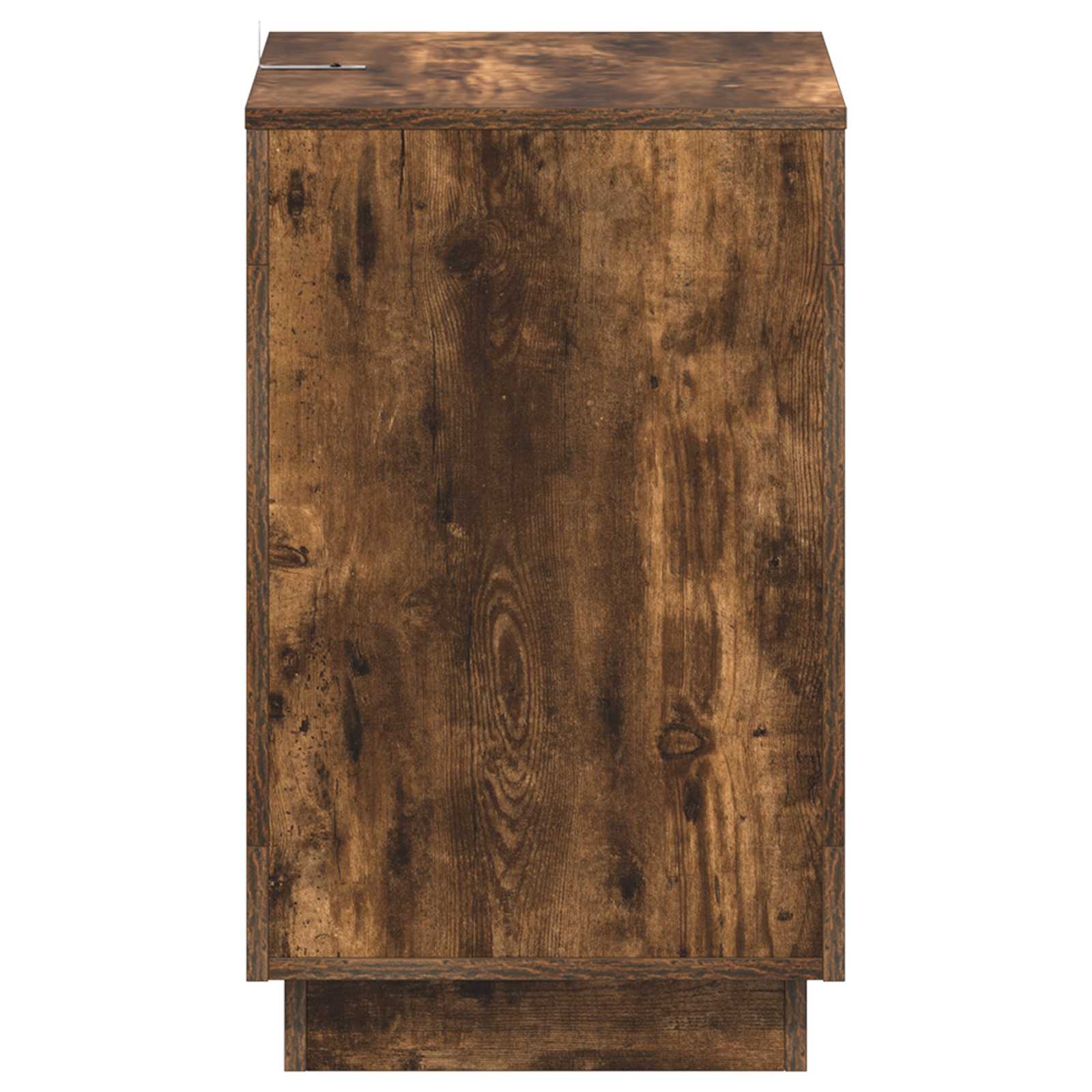 vidaXL Stolik boczny Dąb wędzony 60 x 40 x 65 cm Drewno inżynieryjne