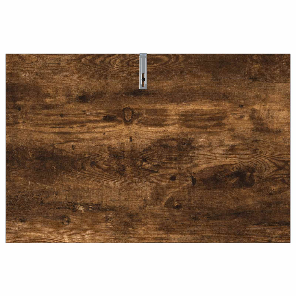 vidaXL Stolik boczny Dąb wędzony 60 x 40 x 65 cm Drewno inżynieryjne