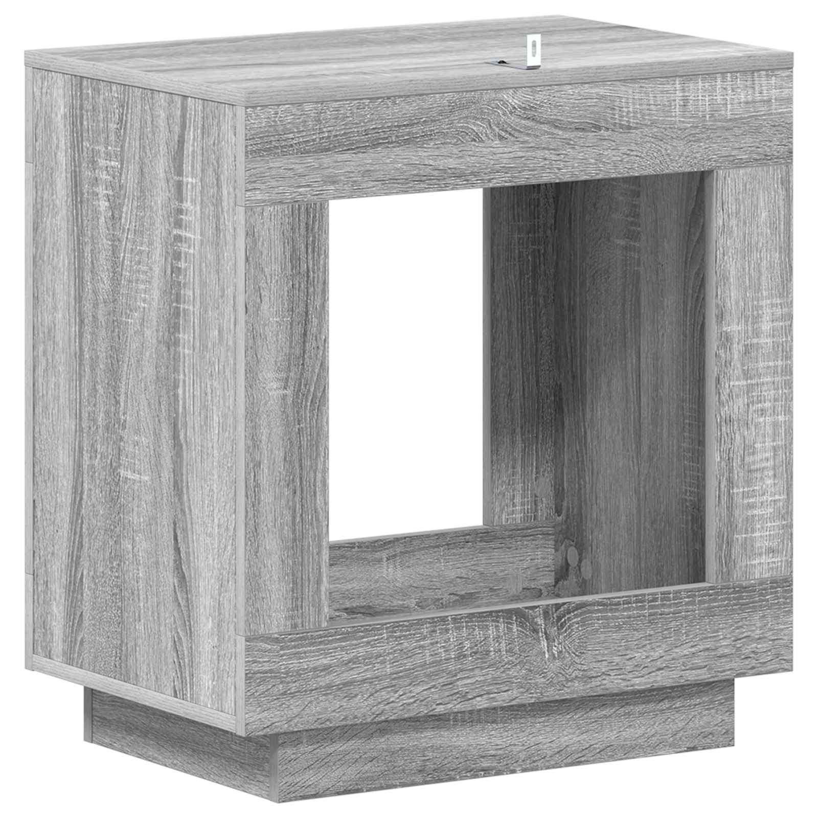 vidaXL Stolik boczny Szary Sonoma 60 x 40 x 65 cm Drewno inżynieryjne