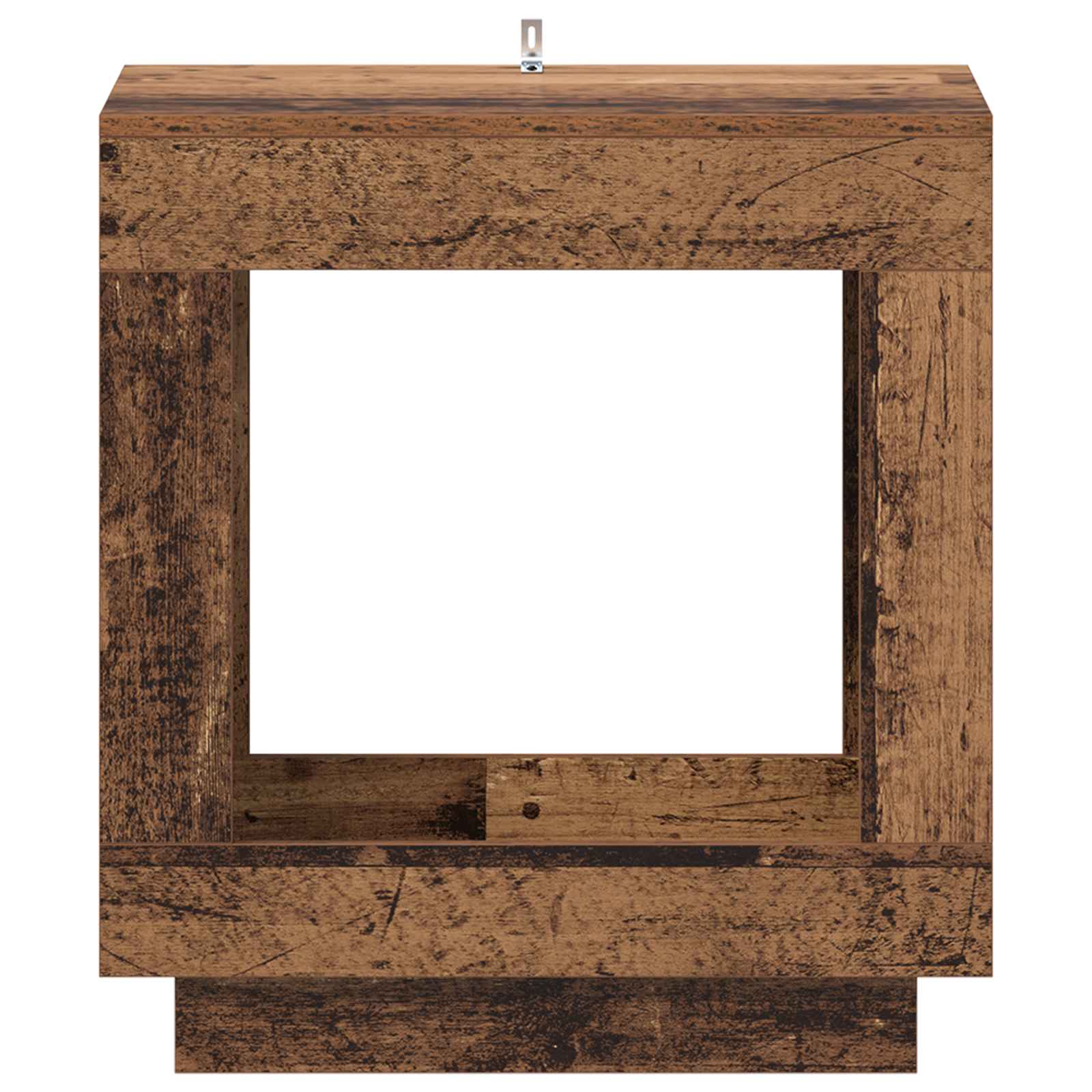 vidaXL Stolik boczny Stare drewno 60 x 40 x 65 cm Drewno inżynieryjne