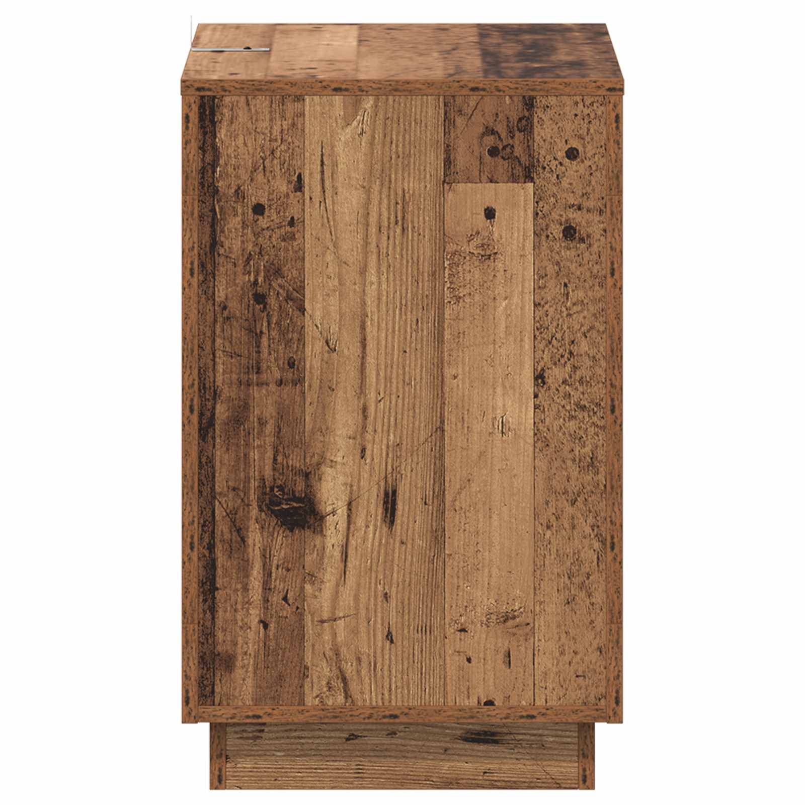 vidaXL Stolik boczny Stare drewno 60 x 40 x 65 cm Drewno inżynieryjne