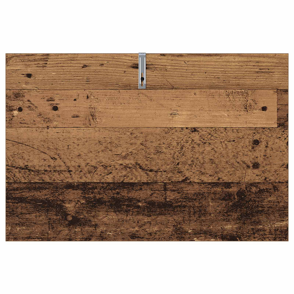 vidaXL Stolik boczny Stare drewno 60 x 40 x 65 cm Drewno inżynieryjne