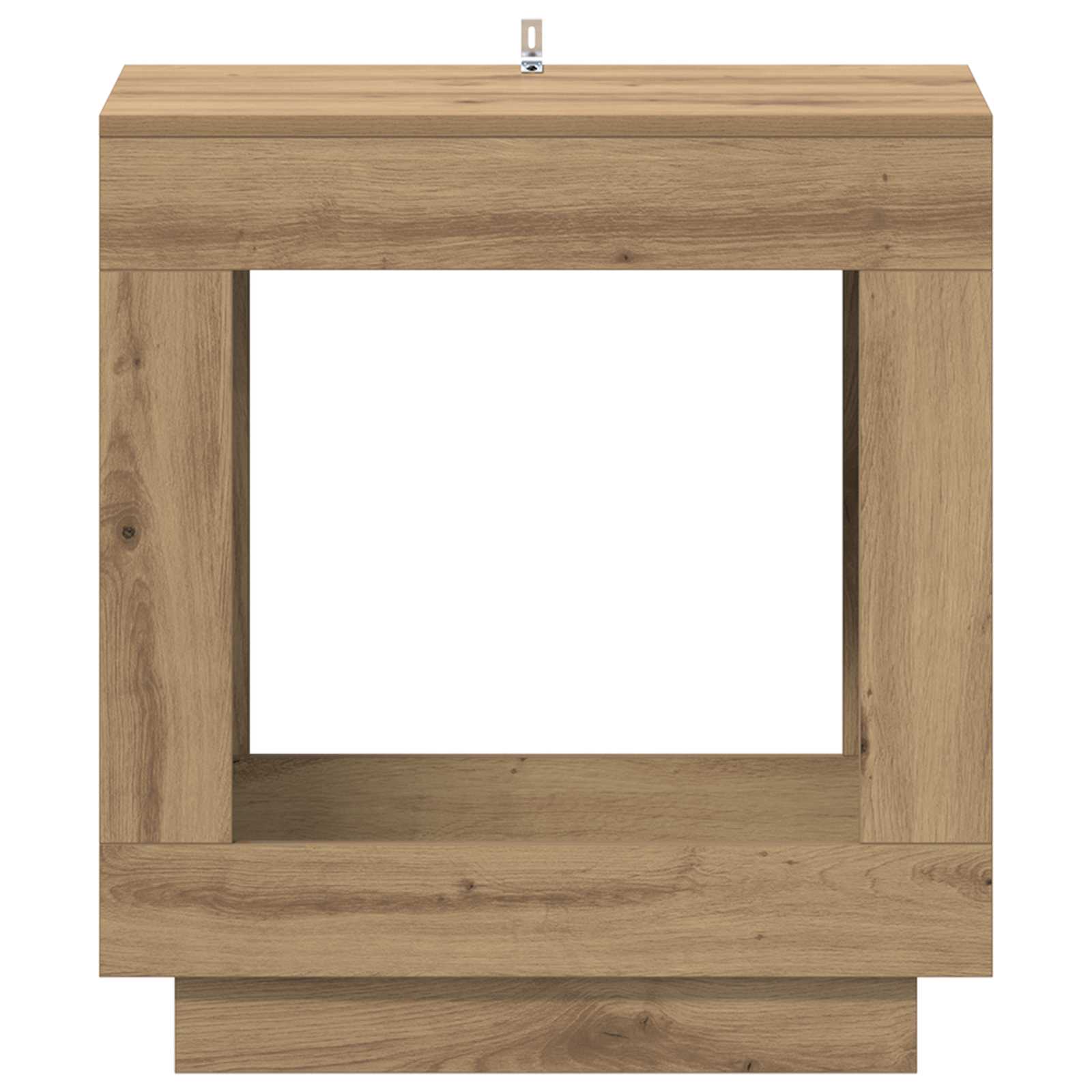 vidaXL Stolik boczny Dąb artisan 60 x 40 x 65 cm Drewno inżynieryjne