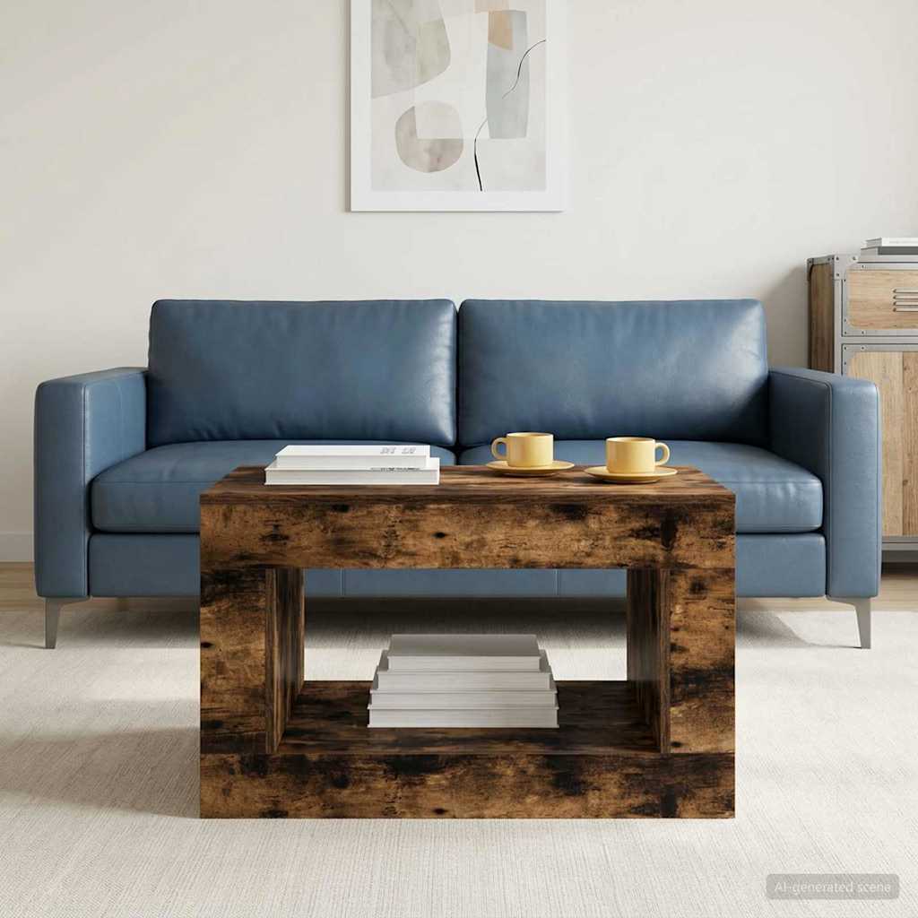 vidaXL Dąb Wędzony