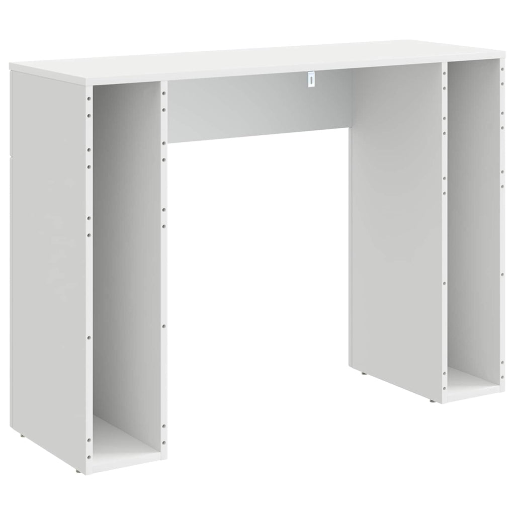 vidaXL Stolik kawowy Biały 102 x 35 x 75 cm Drewno inżynieryjne