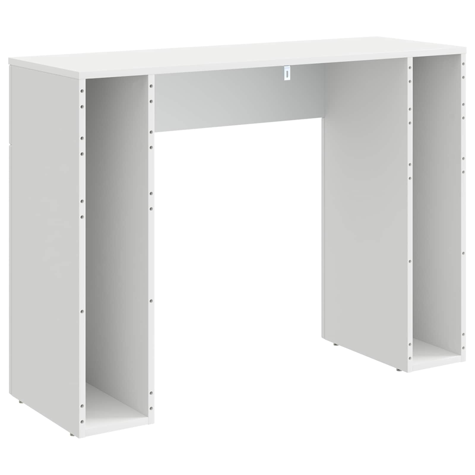 vidaXL Stolik kawowy Biały 102 x 35 x 75 cm Drewno inżynieryjne