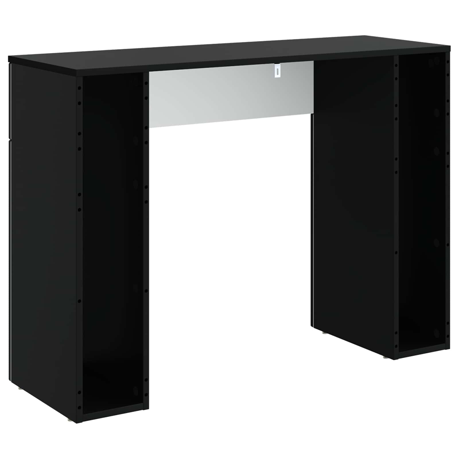 vidaXL Stolik kawowy Czarny 102 x 35 x 75 cm Drewno inżynieryjne