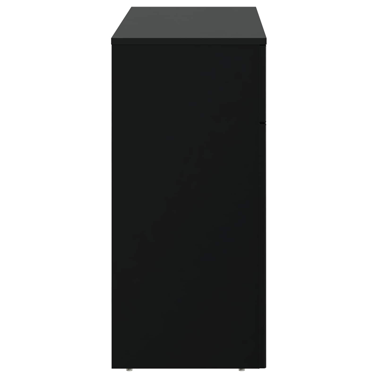 vidaXL Stolik kawowy Czarny 102 x 35 x 75 cm Drewno inżynieryjne